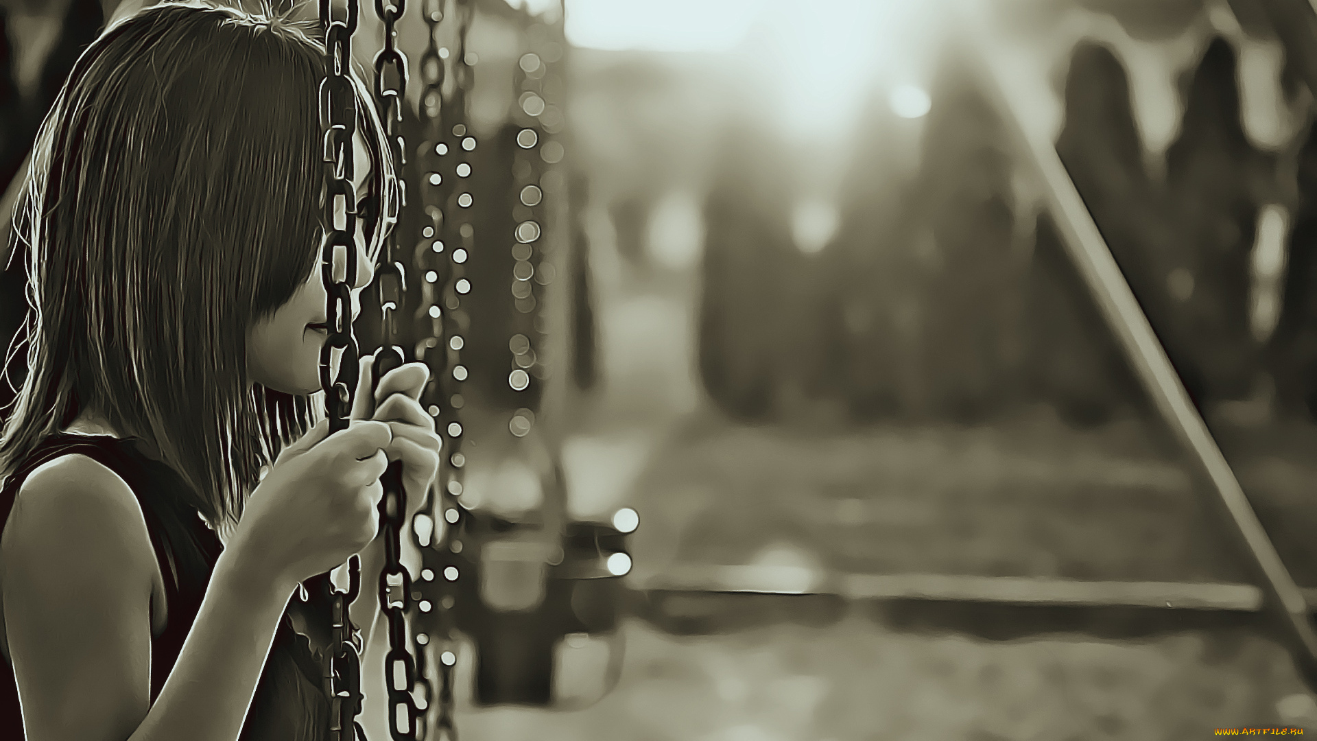 календари, компьютерный, дизайн, качели, женщина, calendar, 2019, цепь, профиль, девушка, азиатка