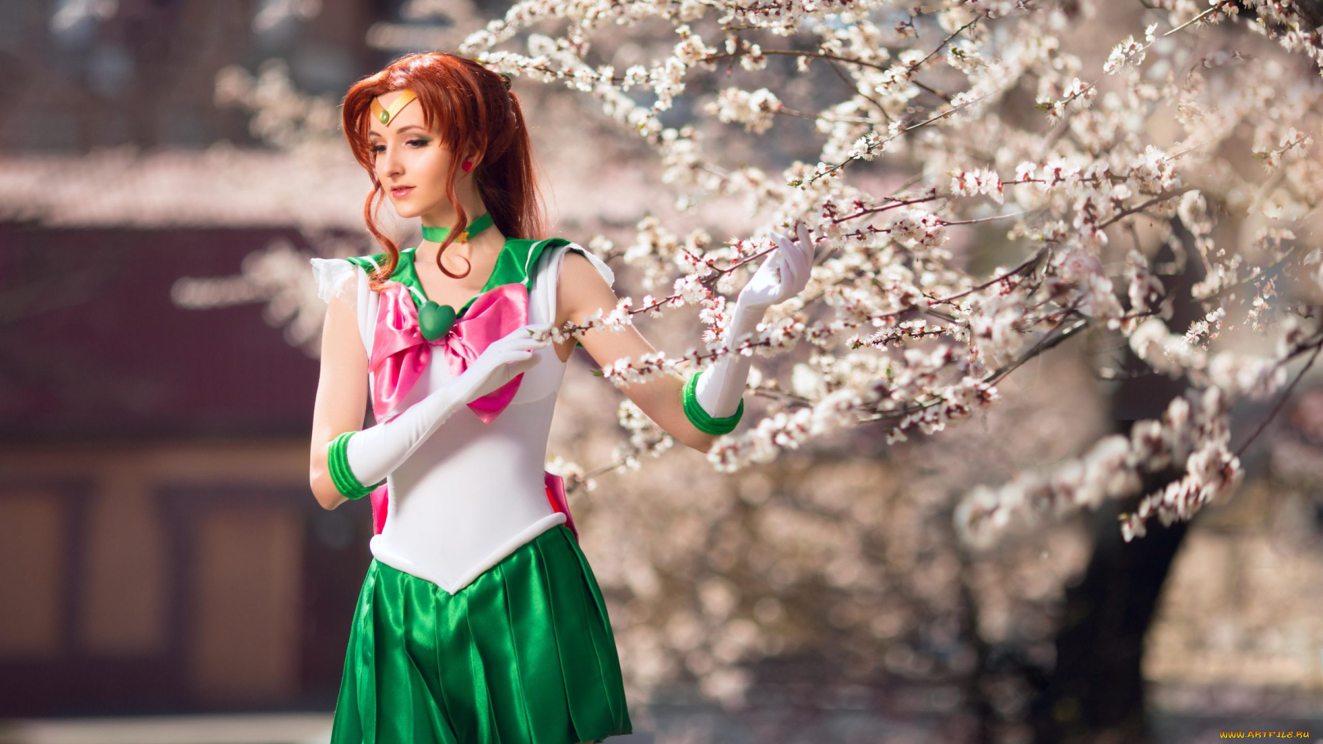 девушки, -, креатив, , косплей, красивая, девушка