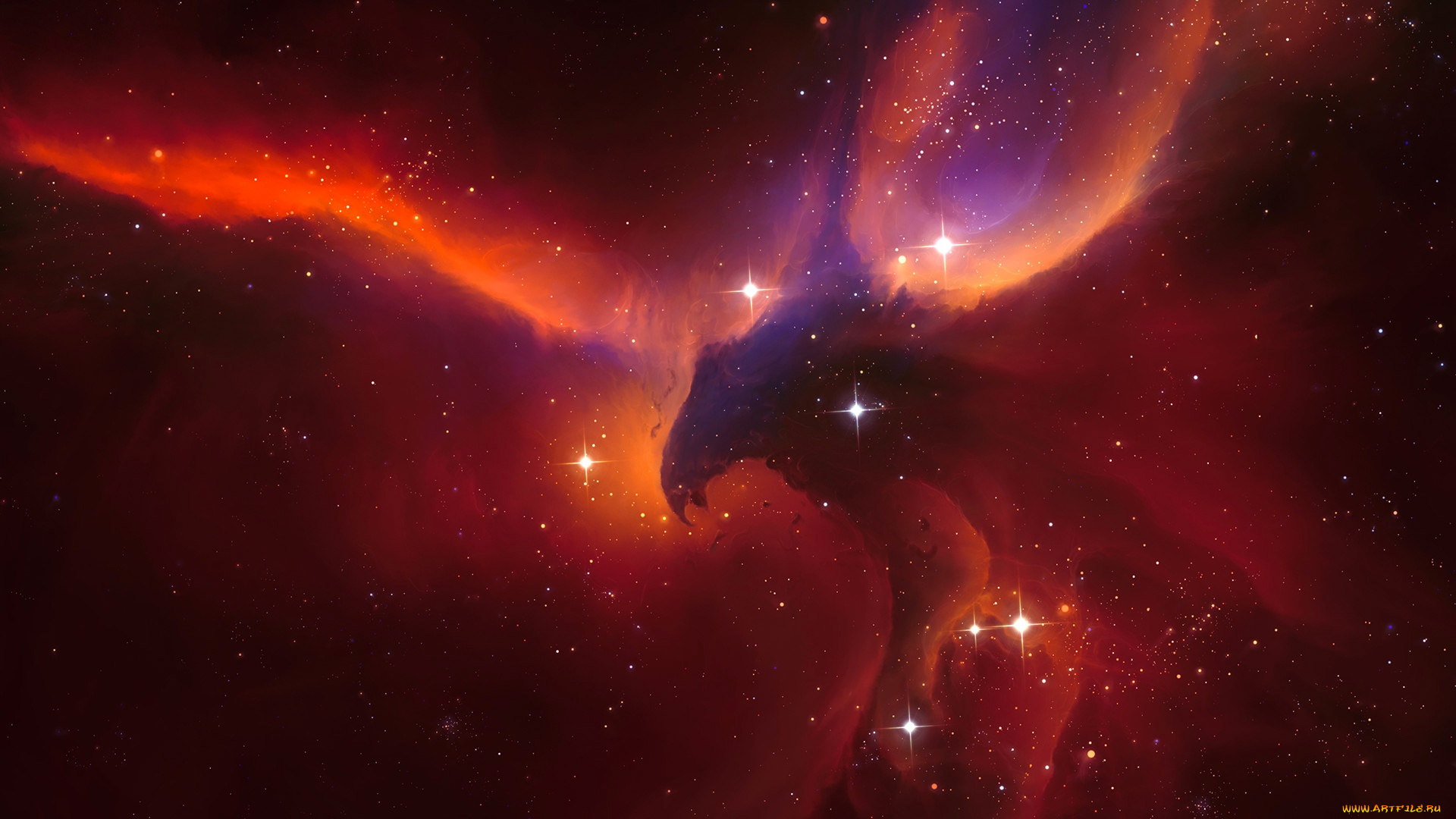 космос, галактики, туманности, phoenix, tyler, young