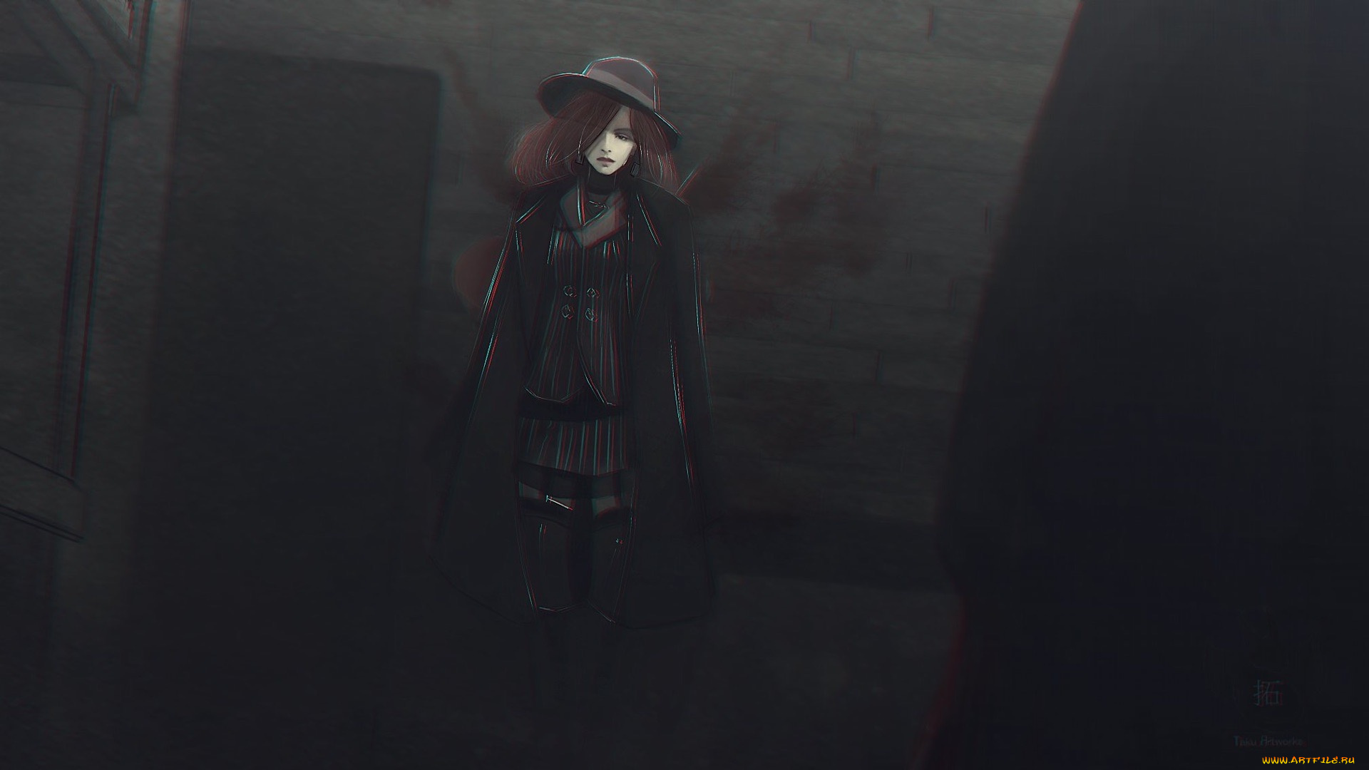 видео, игры, league, of, legends, шляпа, пальто, костюм, чулки, стена, гангстер, miss, fortune