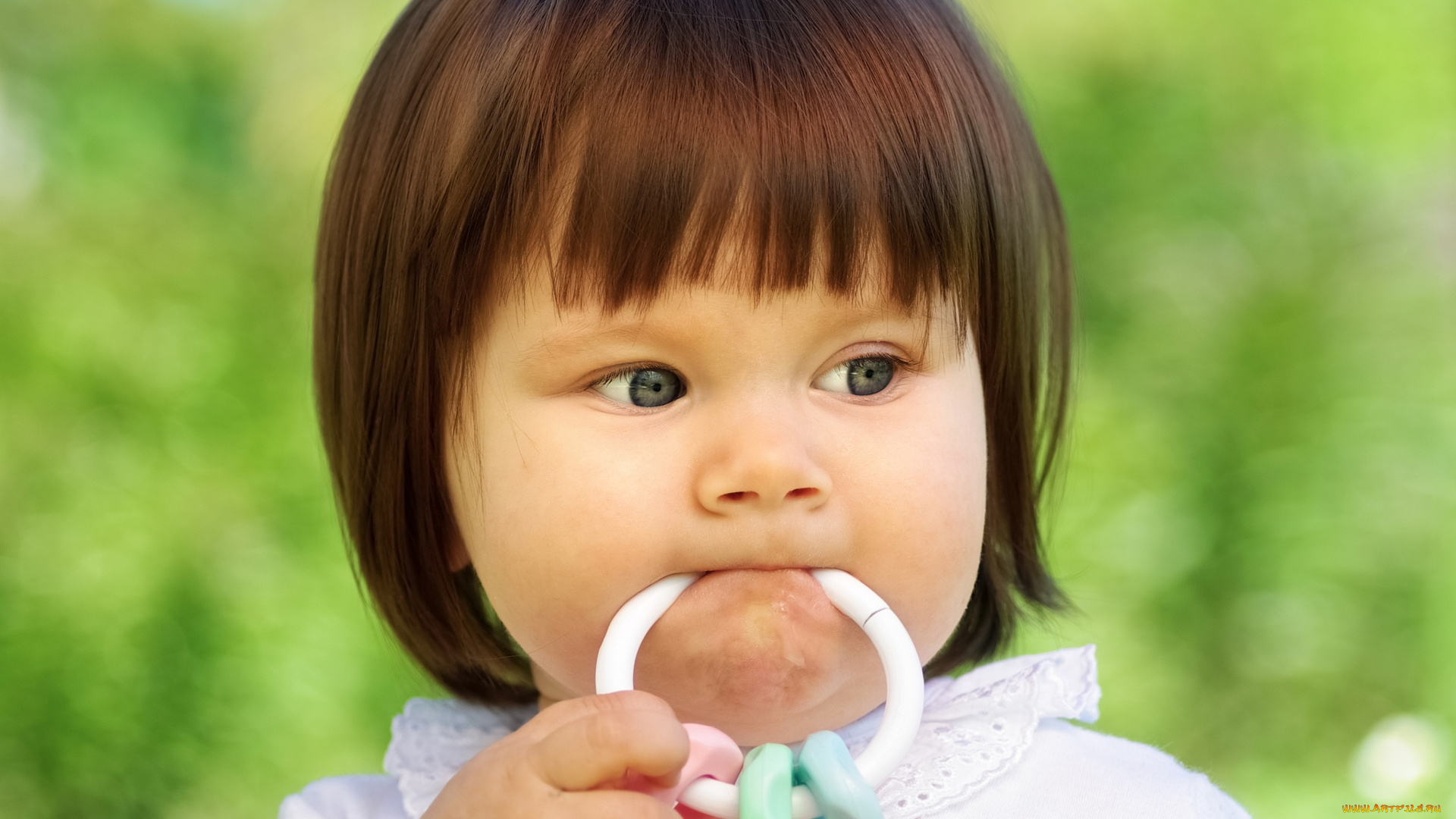 разное, дети, девочка, погремушка