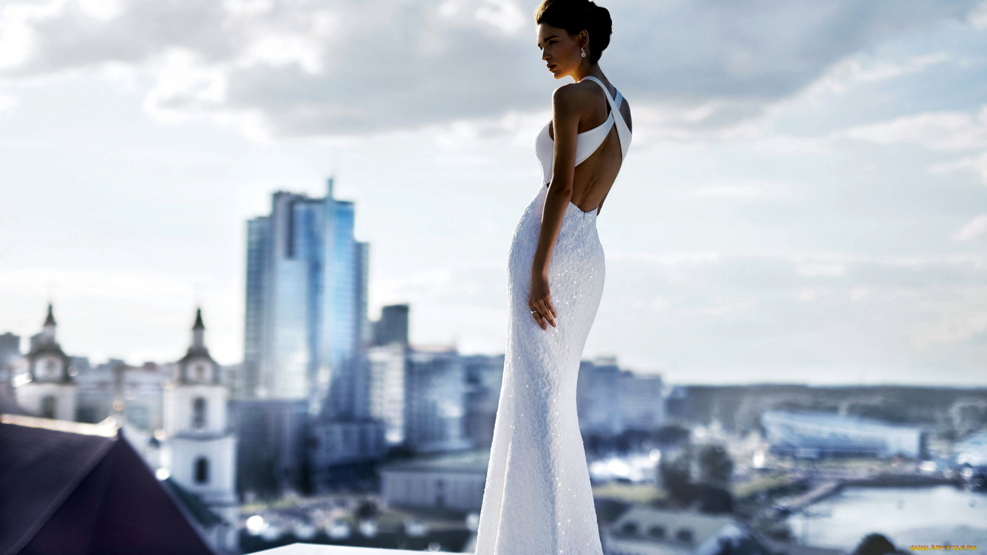 девушки, -, брюнетки, , шатенки, брюнетка, вечернее, платье