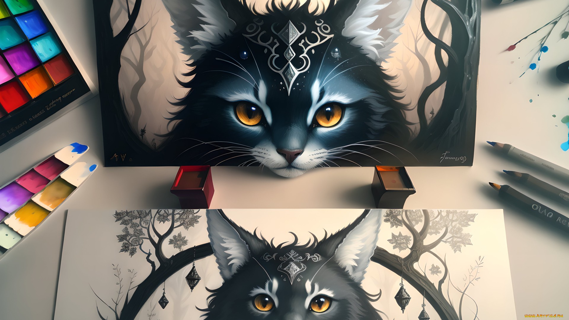 фэнтези, существа, нейросети, графика, нейроарт, ai, art, нейронные, сети, рисунки, нейро, искусство