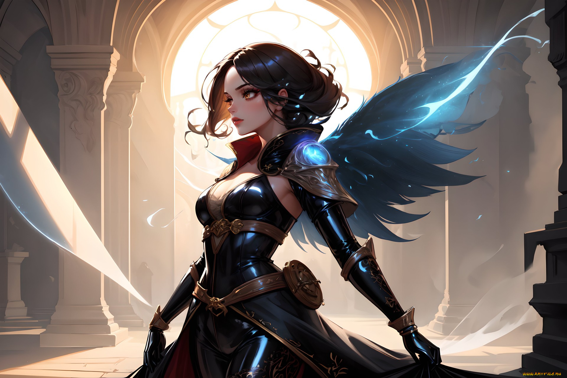 аниме, ангелы, , демоны, нейросети, графика, нейроарт, ai, art, нейронные, сети, рисунки, нейро, искусство