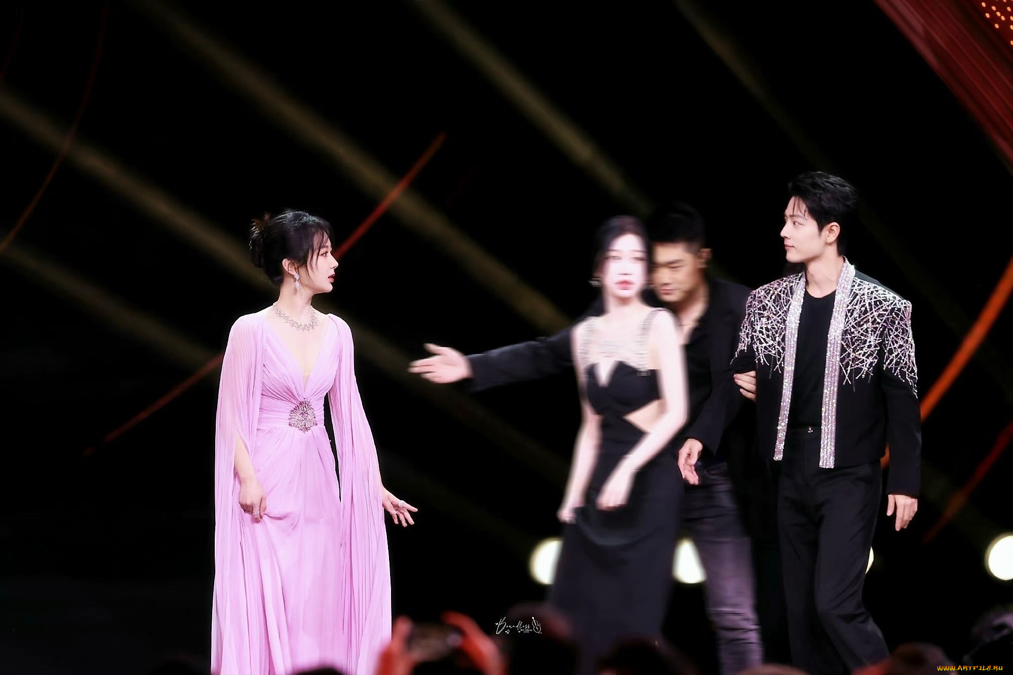 разное, знаменитости, сяо, чжань, актеры, сцена