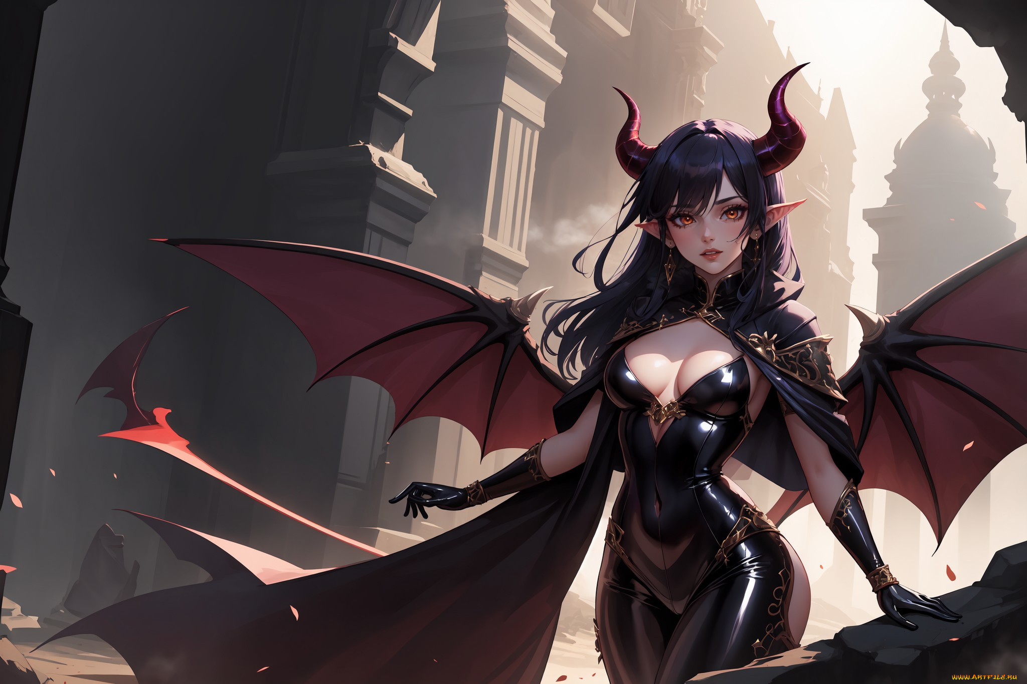 аниме, ангелы, , демоны, нейросети, графика, нейроарт, ai, art, нейронные, сети, рисунки, нейро, искусство