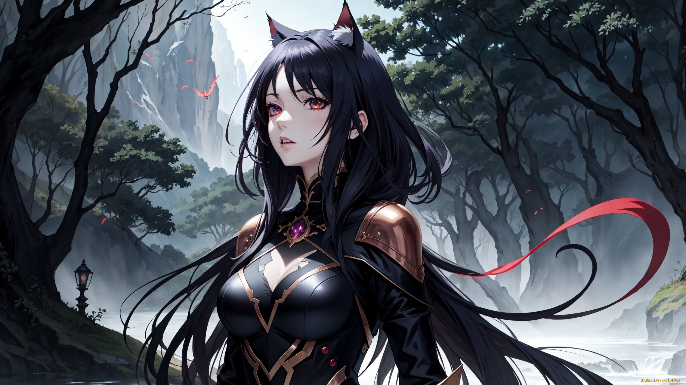 аниме, пейзажи, , природа, нейросети, графика, нейроарт, ai, art, нейронные, сети, рисунки, нейро, искусство