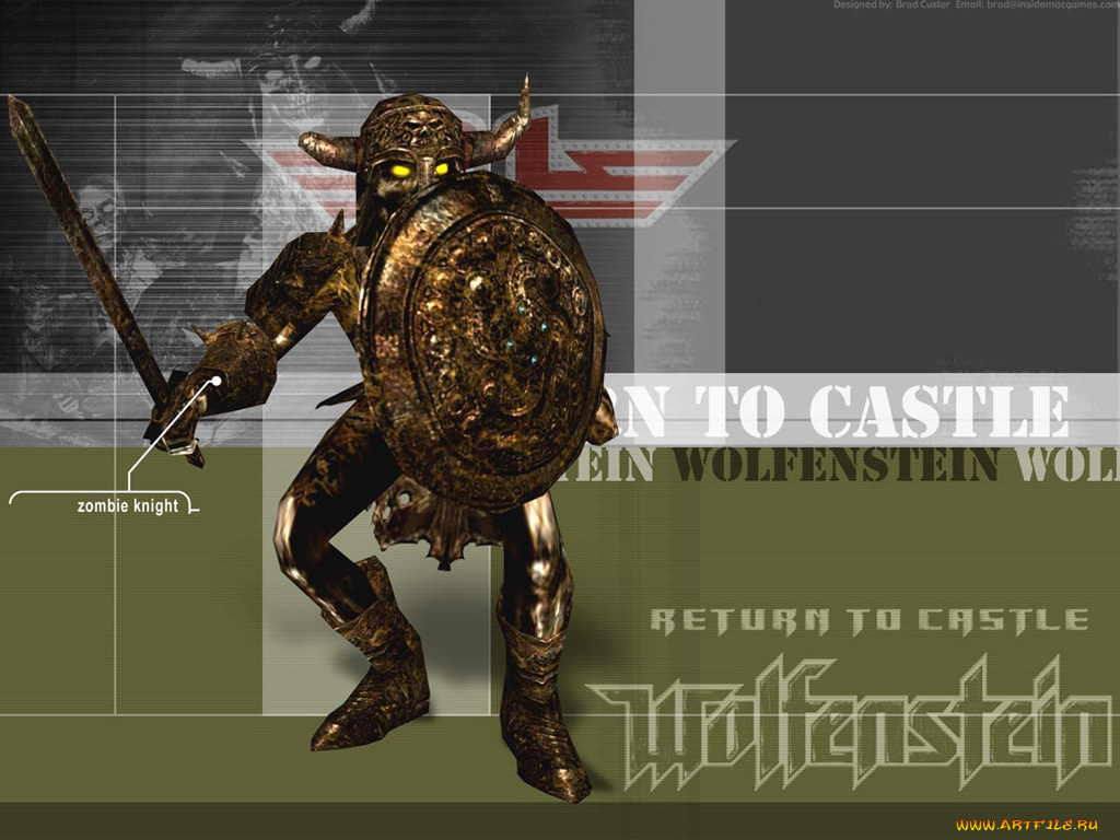 видео, игры, return, to, castle, wolfenstein