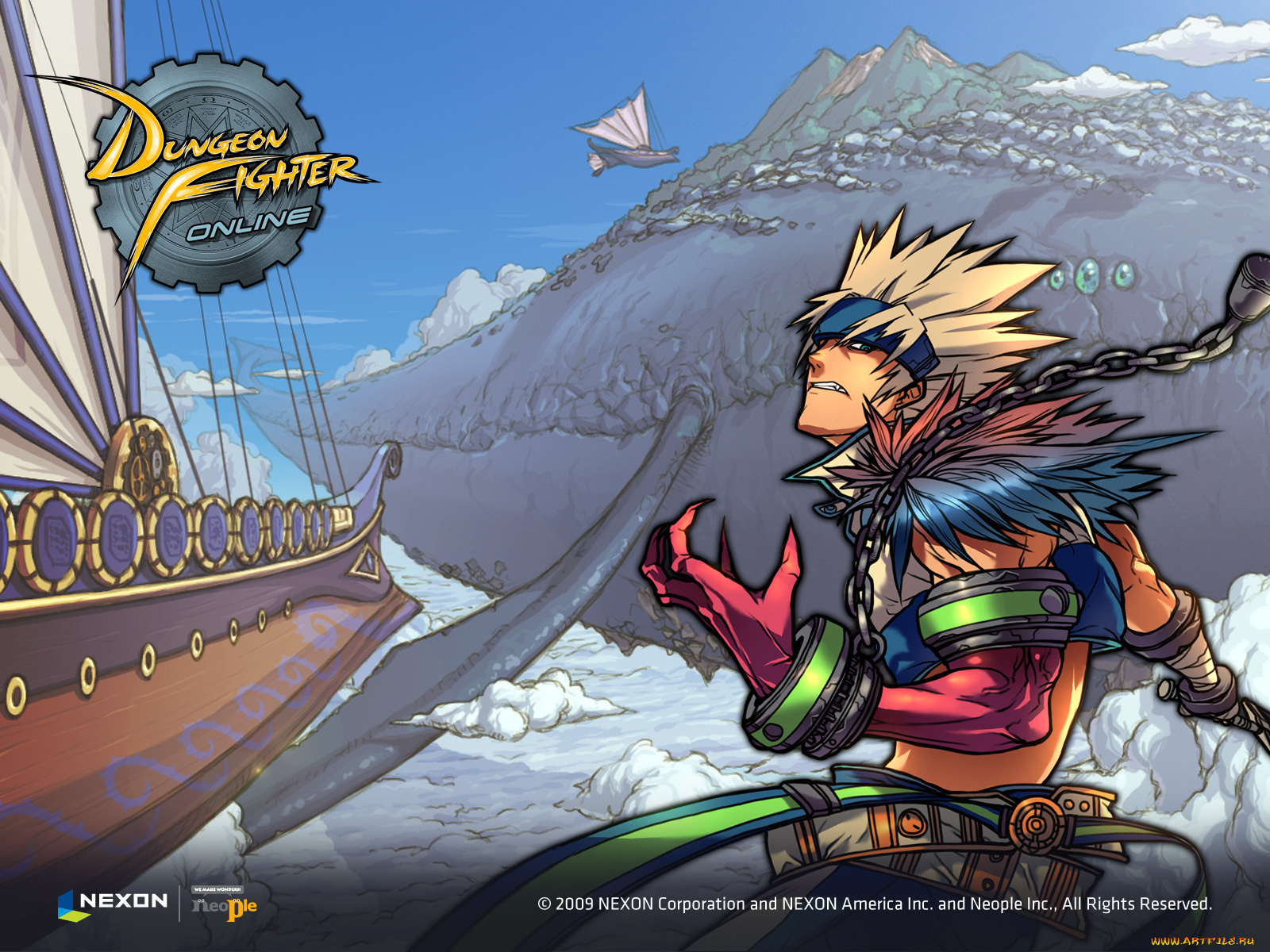 dungeon, fighter, online, видео, игры