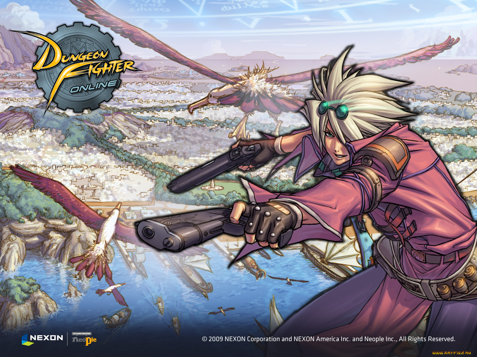 dungeon, fighter, online, видео, игры