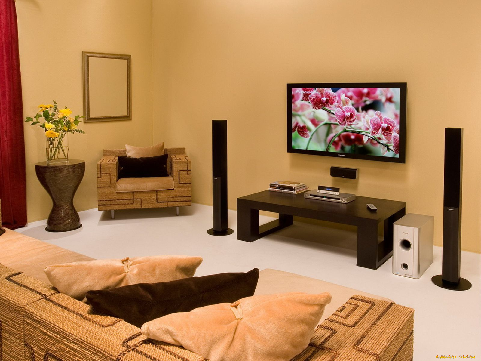 интерьер, гостиная