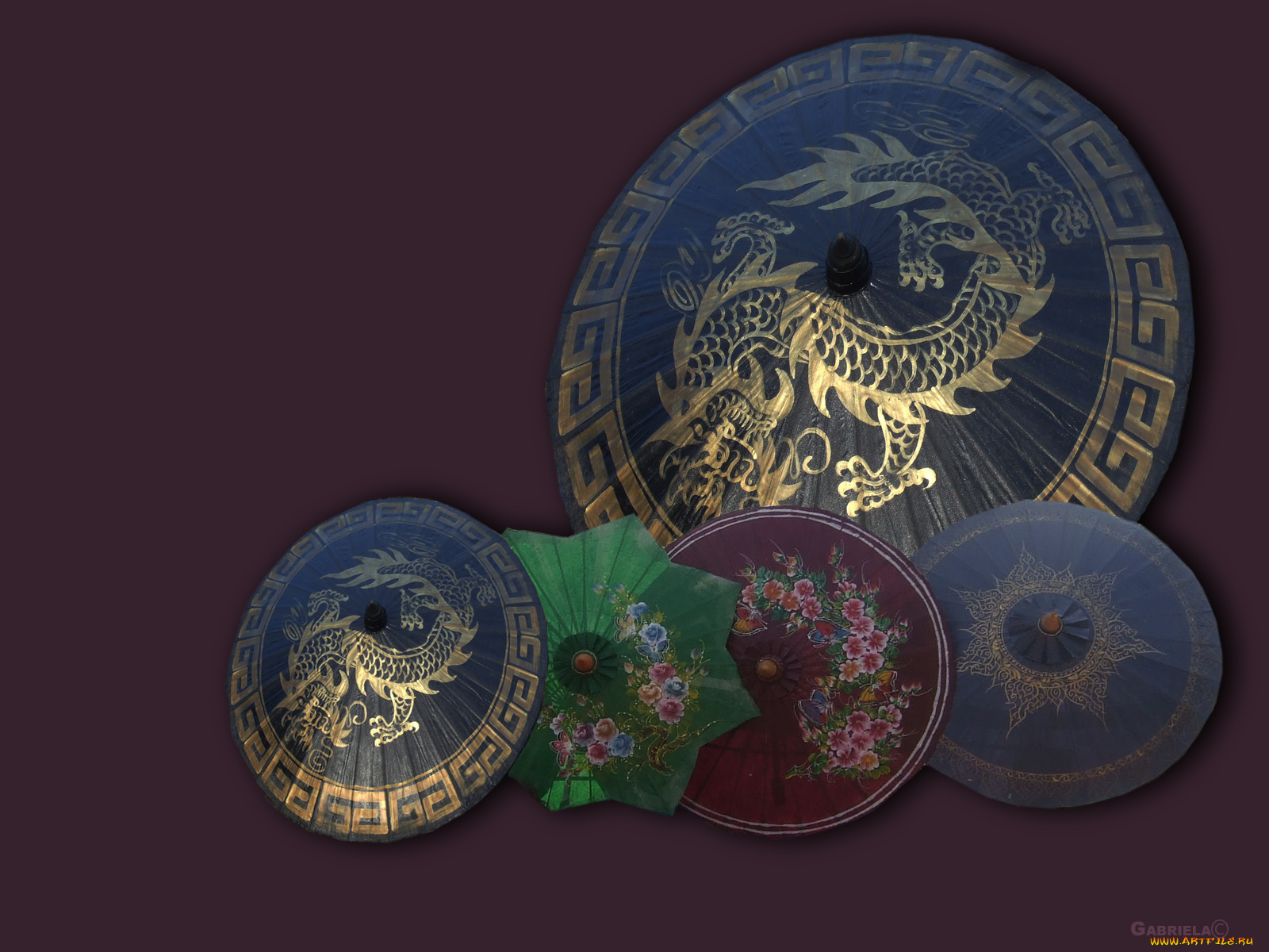 3д, графика, другое, круги, узоры