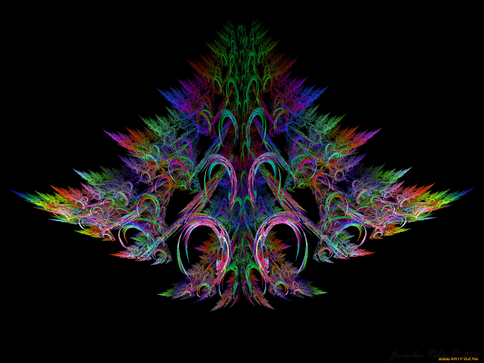 3д, графика, fractal, фракталы, абстракция