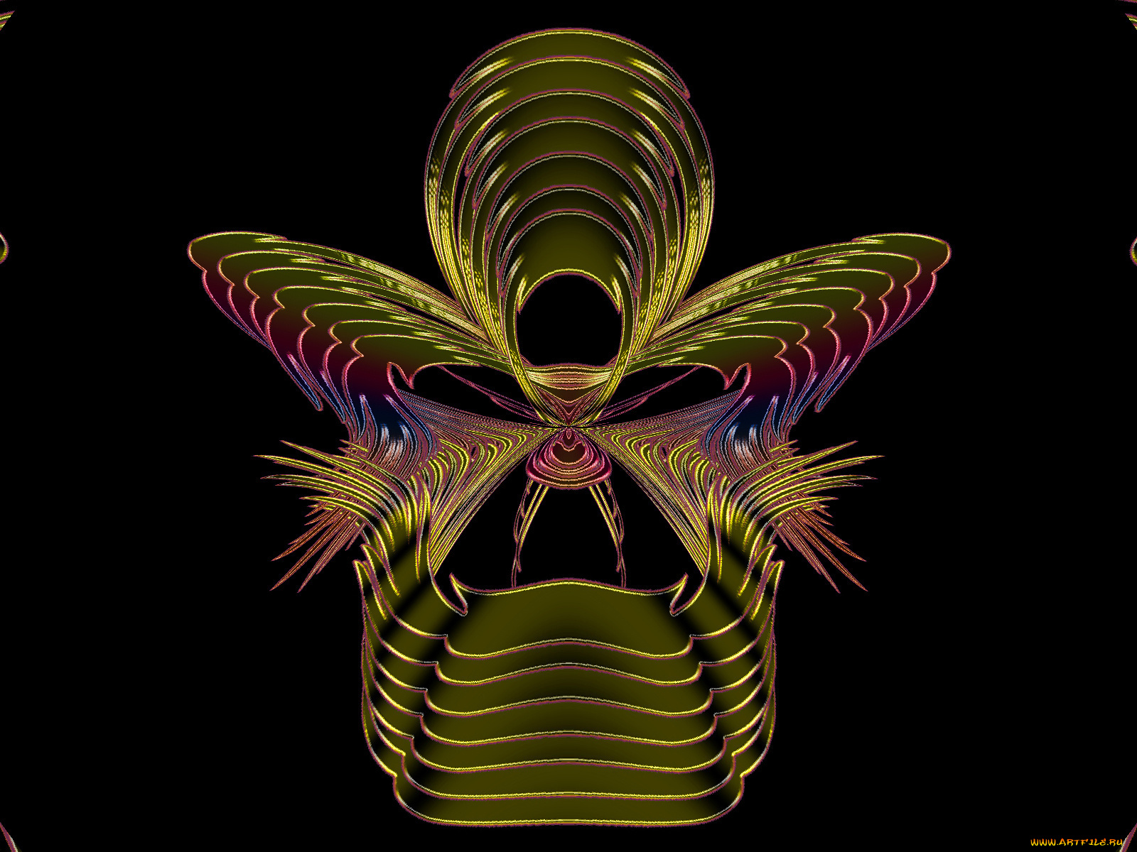 3д, графика, fractal, фракталы, абстракция