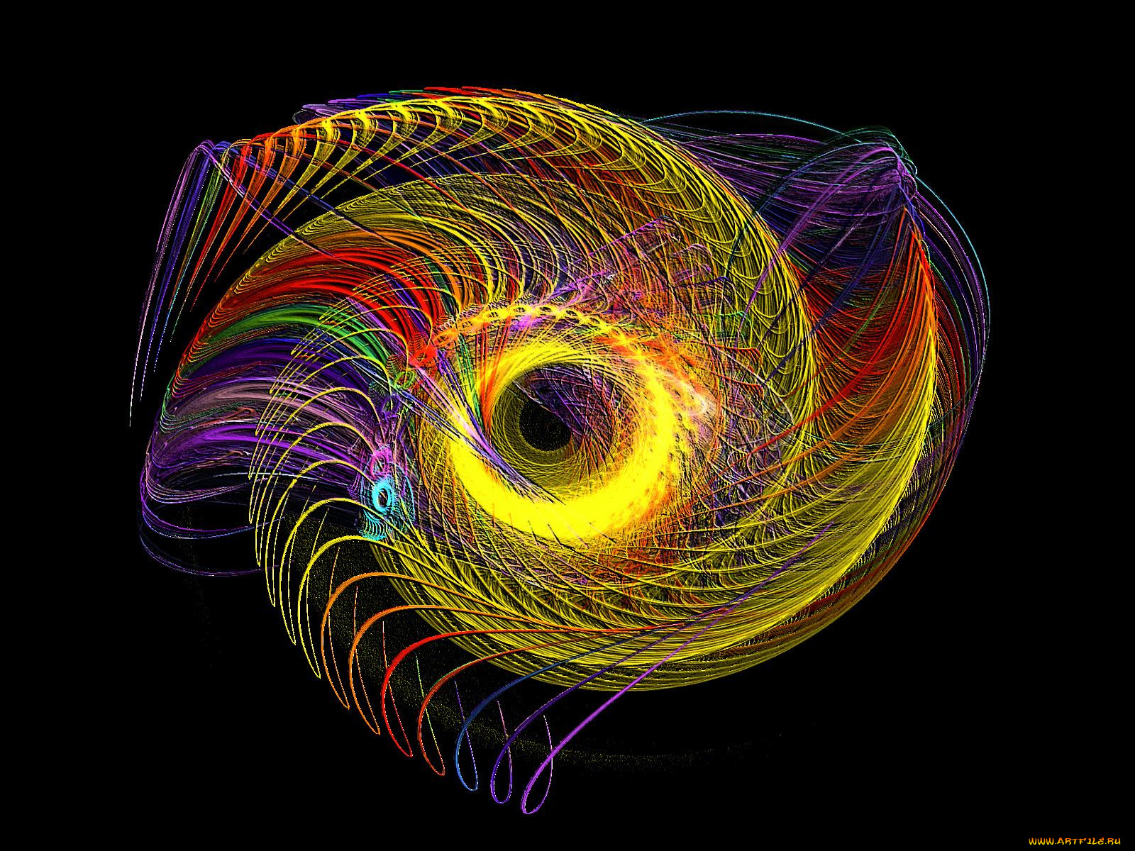 3д, графика, fractal, фракталы, абстркция