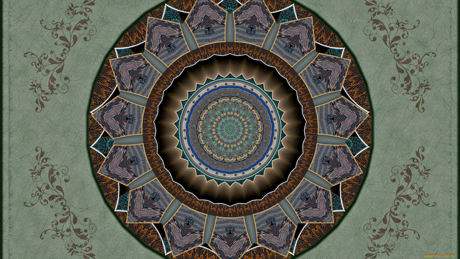 3д, графика, fractal, фракталы, фрактал