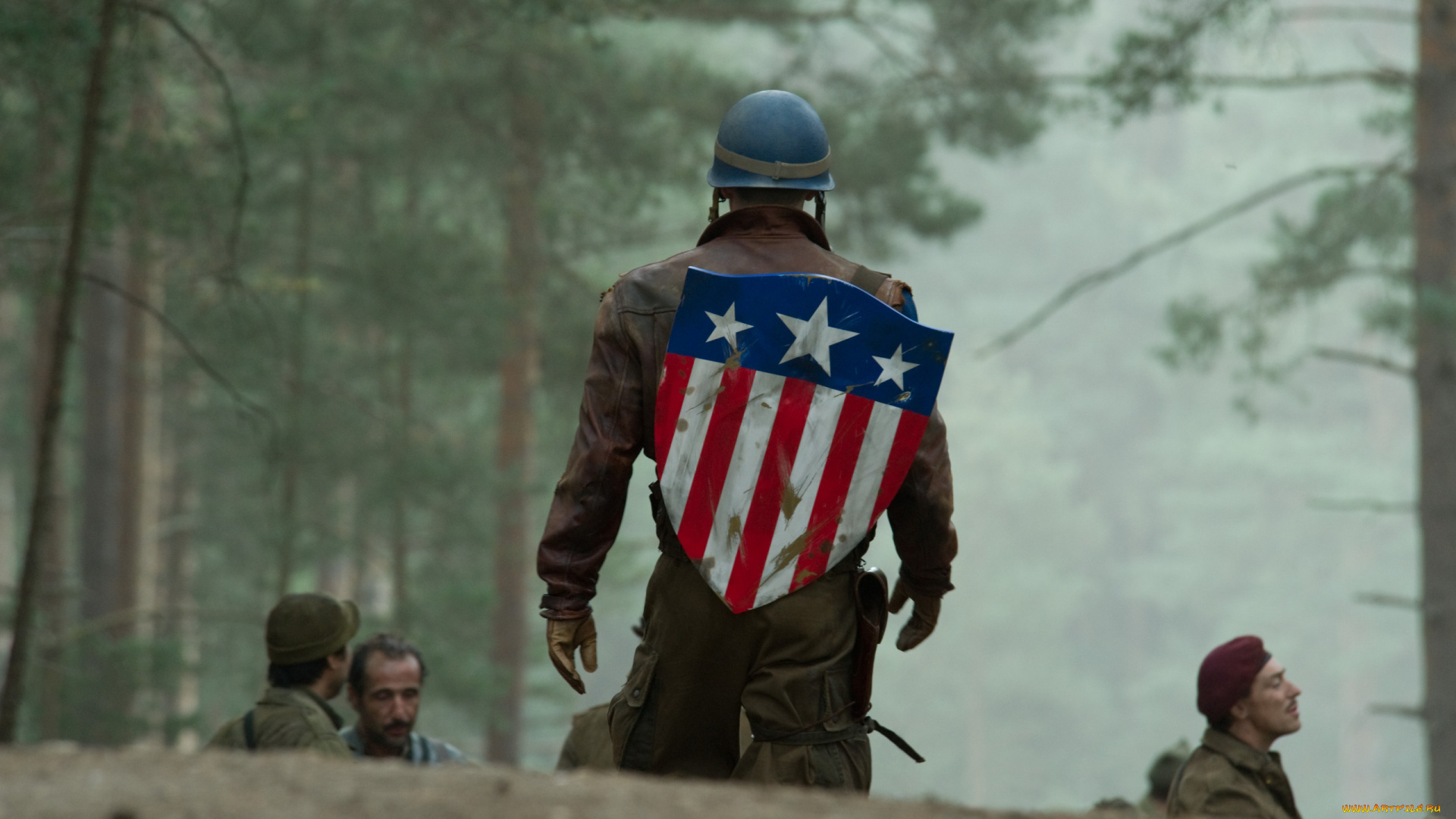 кино, фильмы, captain, america, the, first, avenger, щит, супергерой