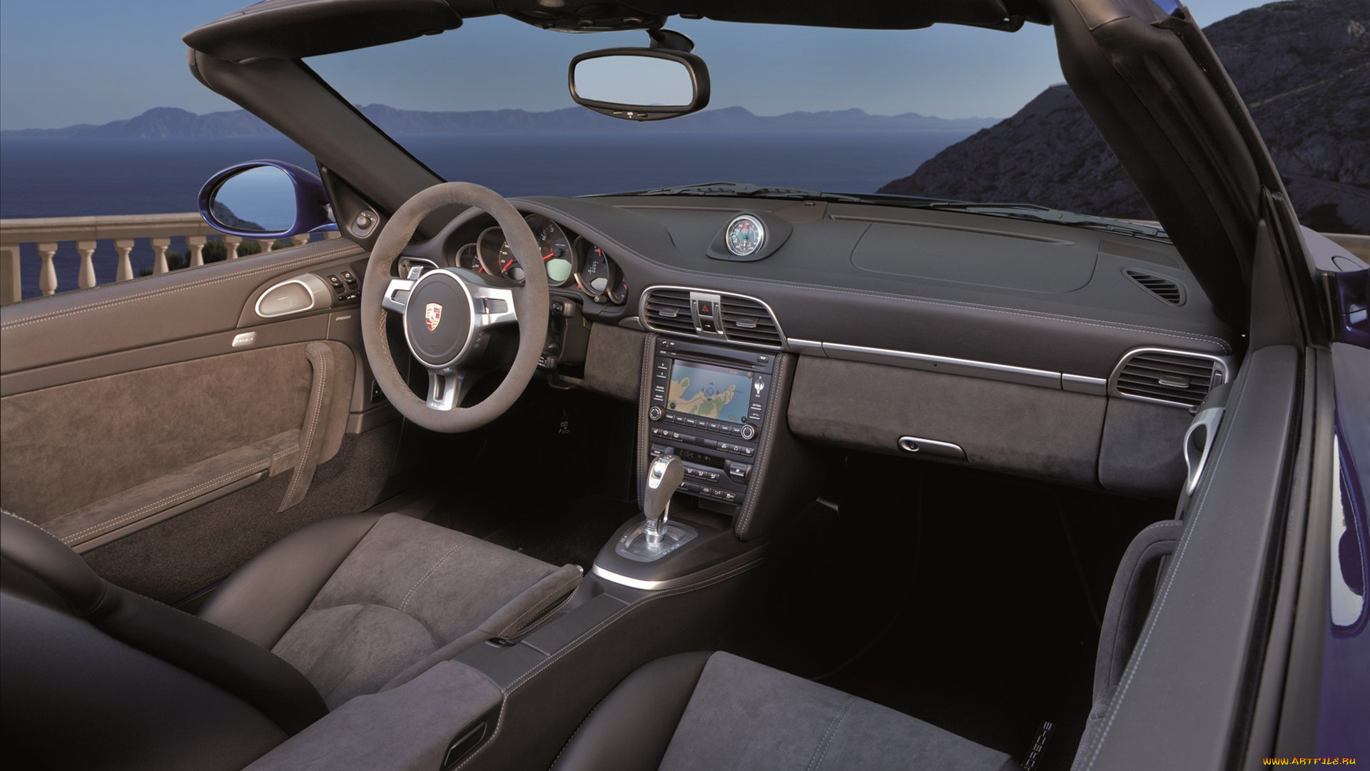 porsche, 911, carrera, gts, cabriolet, 2012, автомобили, спидометры, торпедо