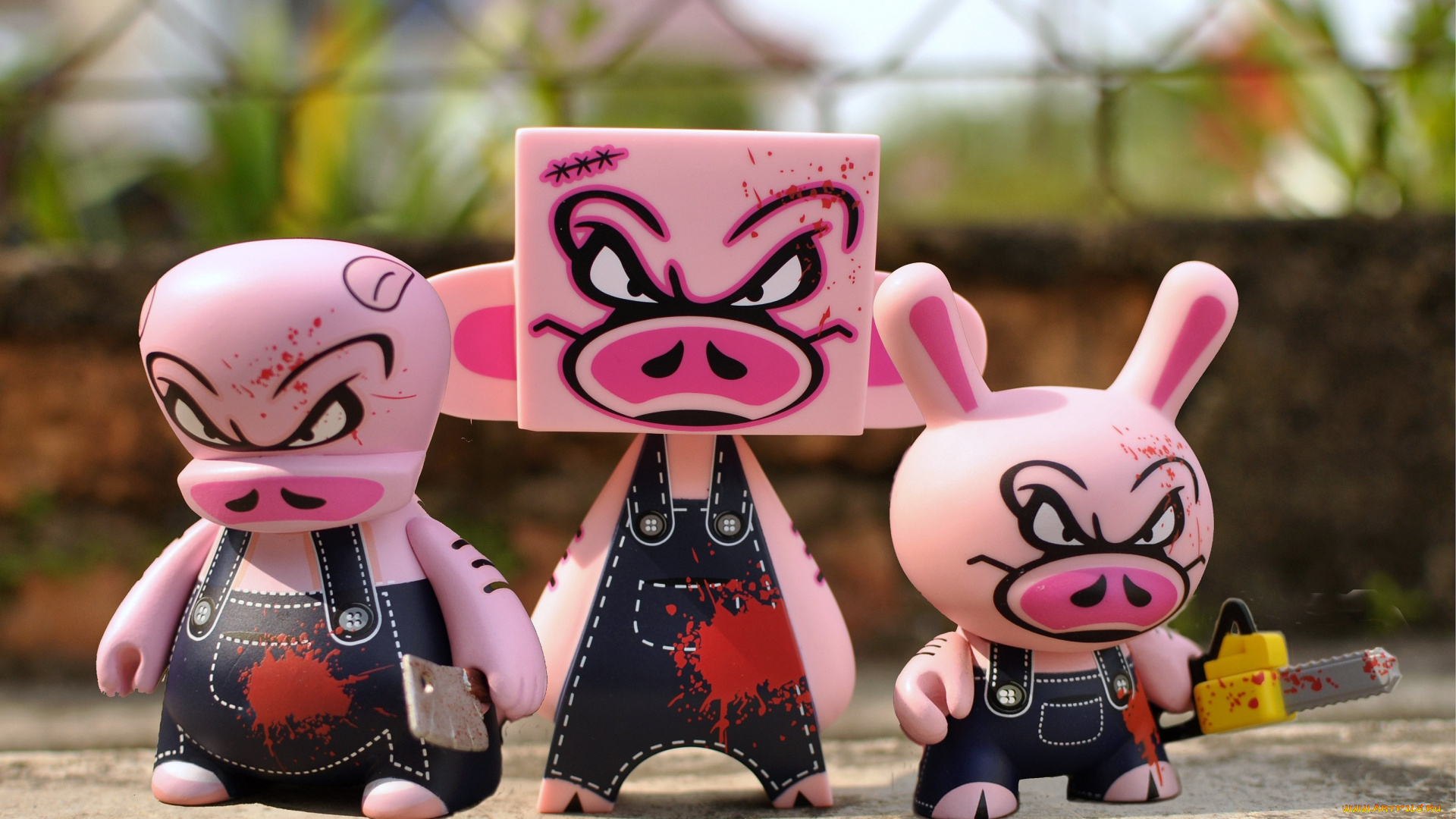 юмор, приколы, злые, поросята, игрушки