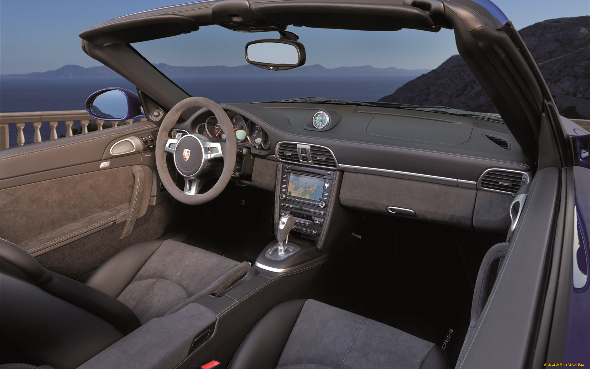 porsche, 911, carrera, gts, cabriolet, 2012, автомобили, спидометры, торпедо