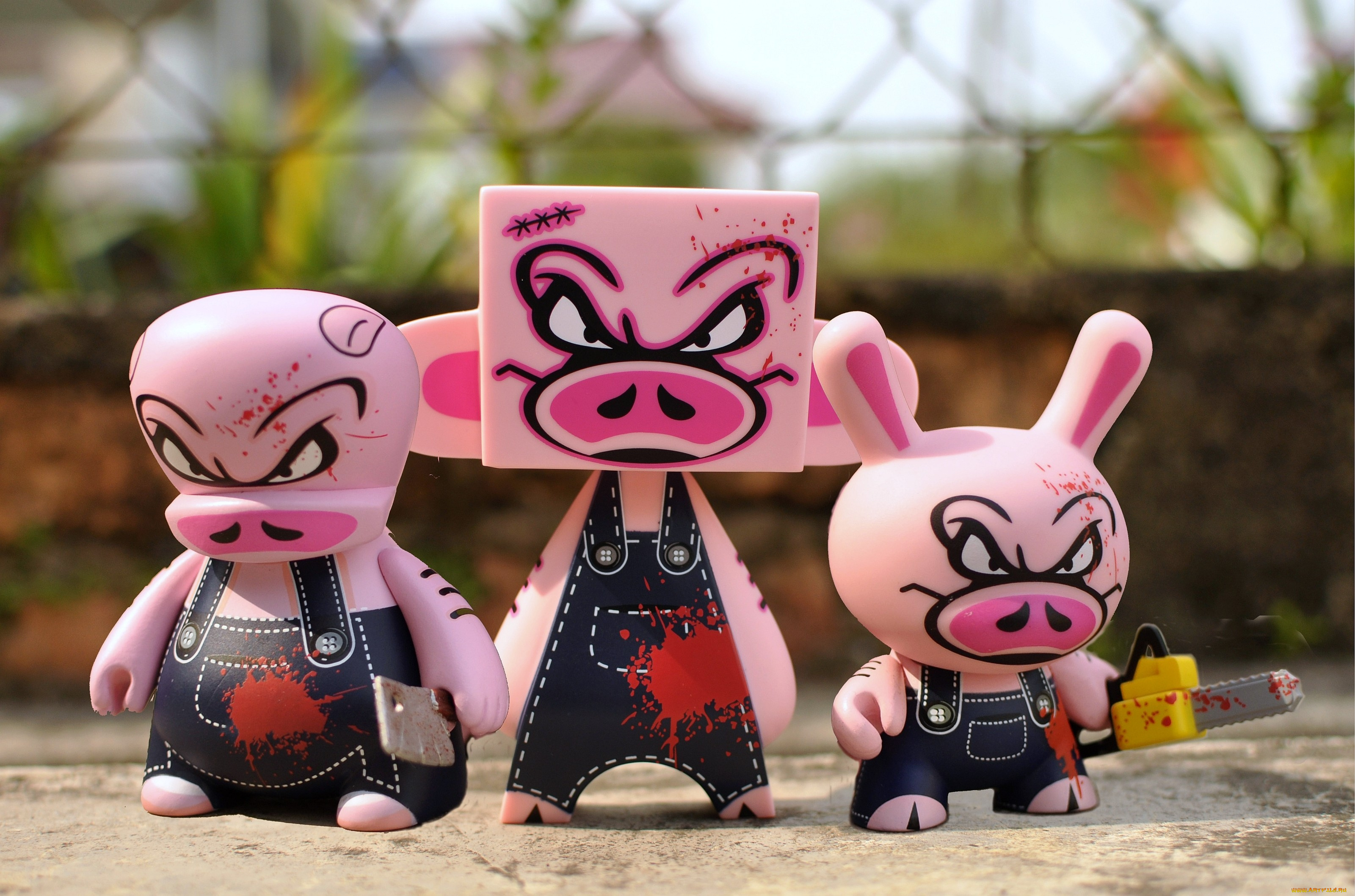 юмор, приколы, злые, поросята, игрушки