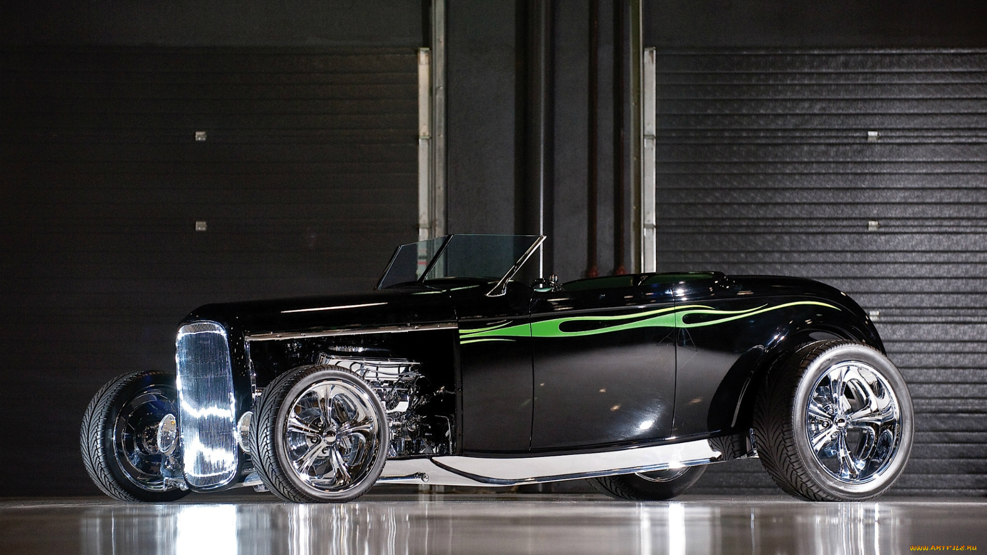 автомобили, custom, classic, car, chromzilla