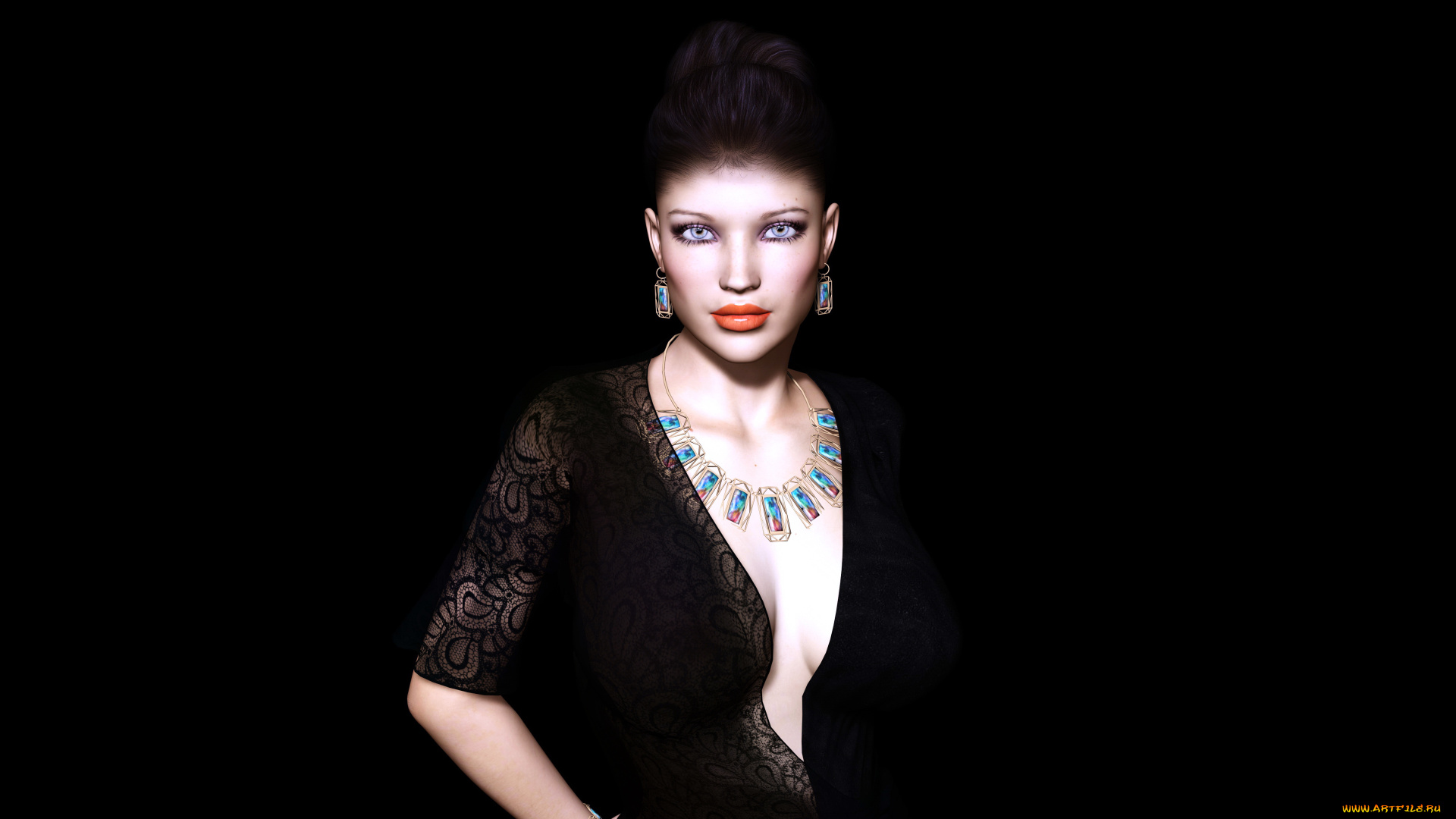 3д, графика, people, люди, девушка