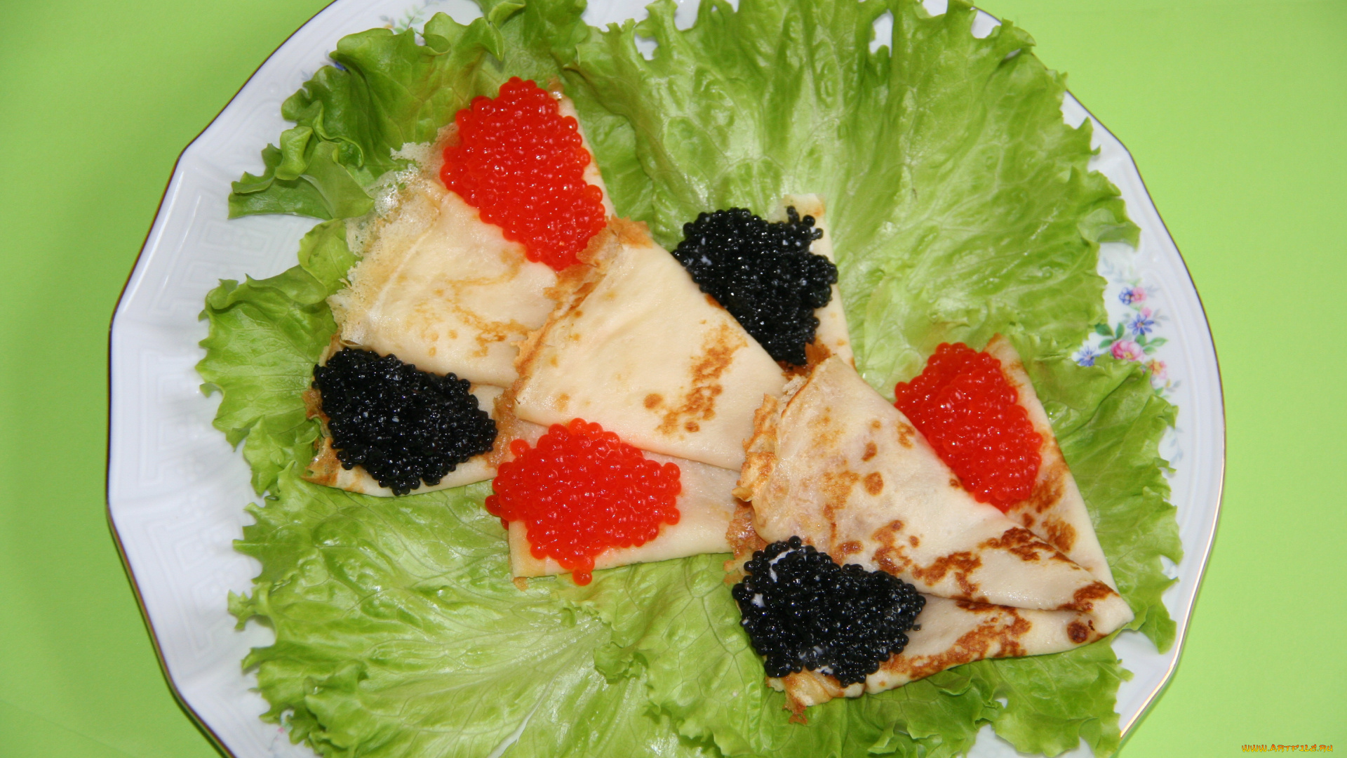 еда, икра, блины