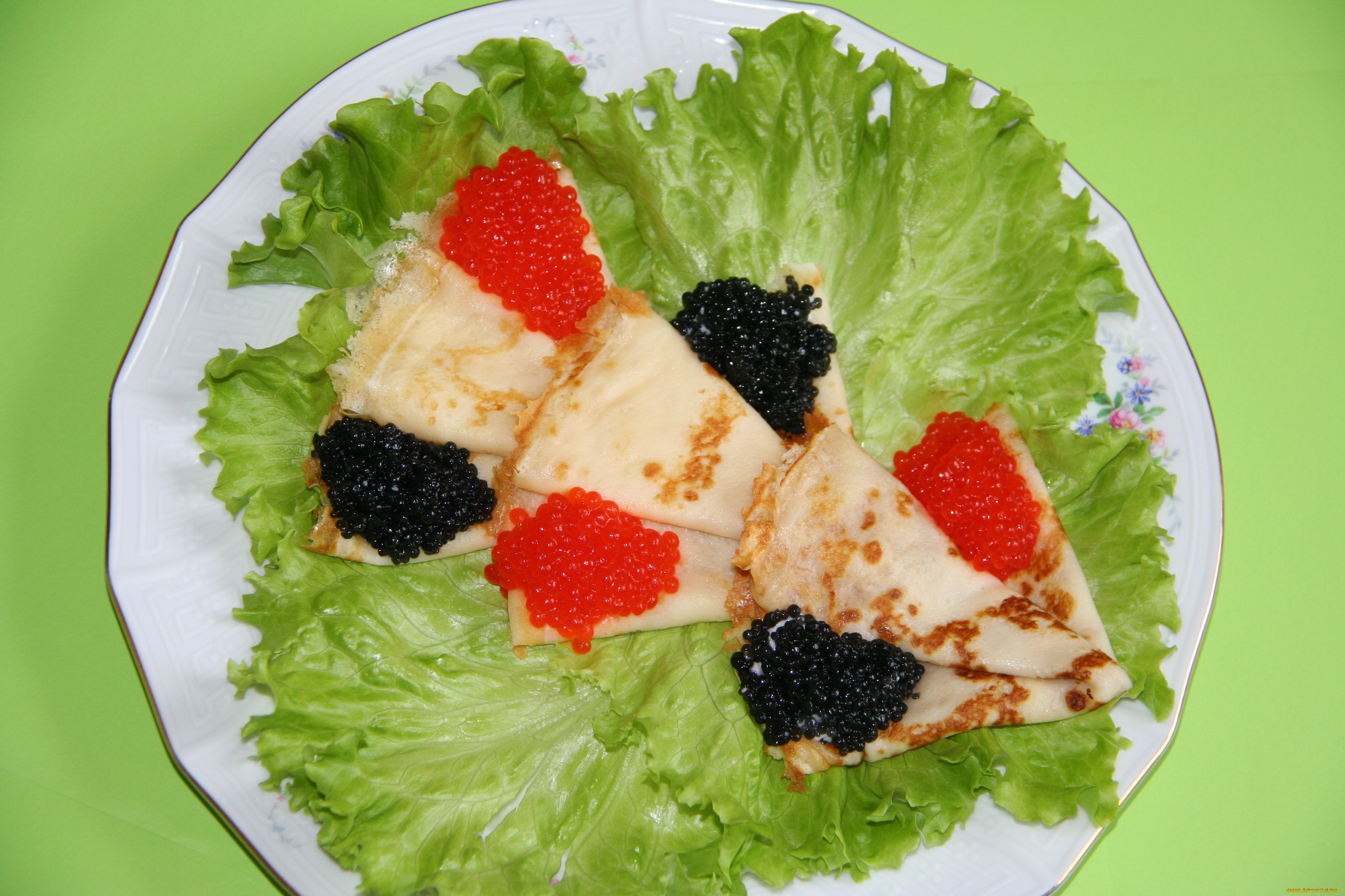 еда, икра, блины