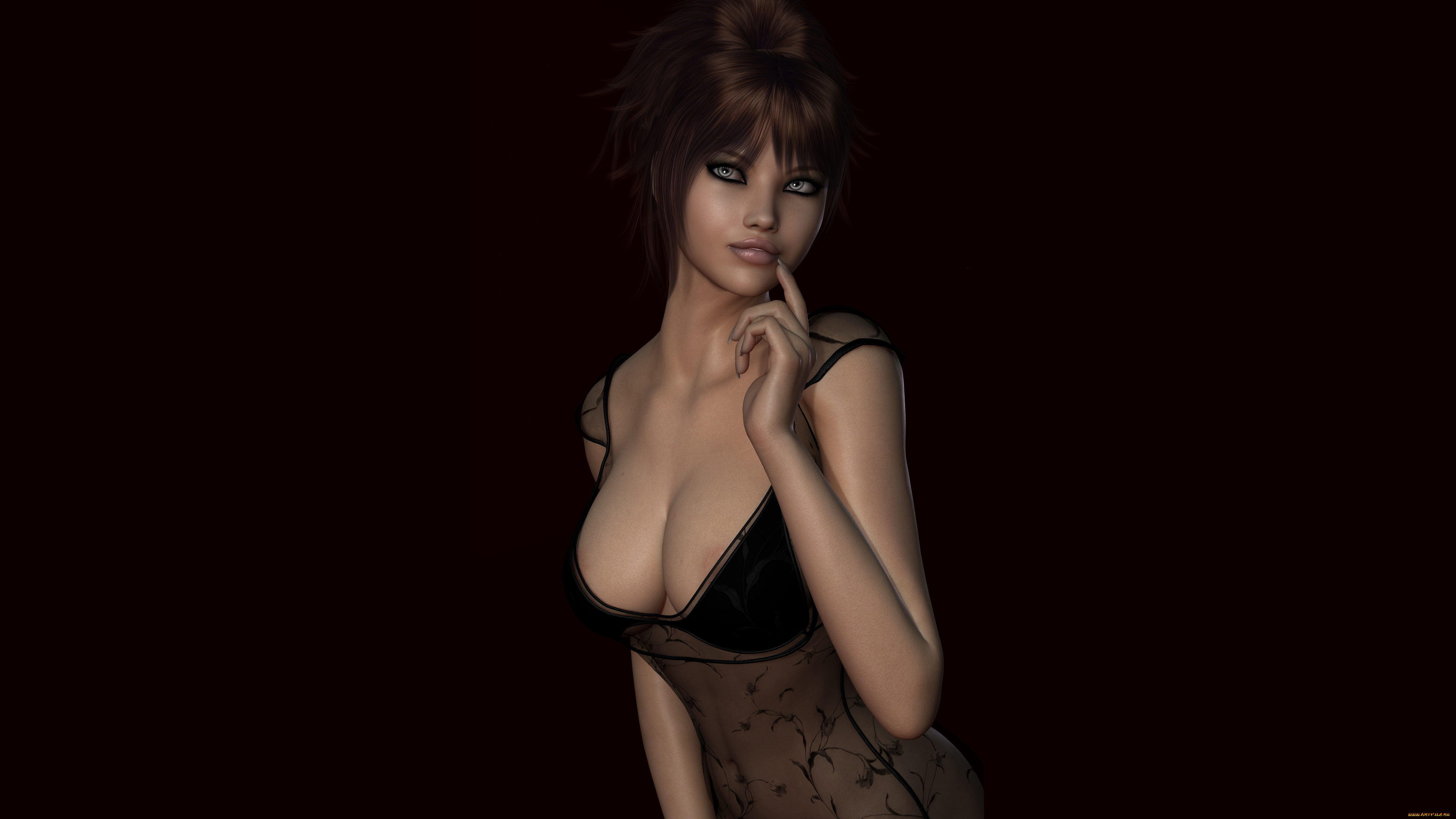 3д, графика, people, люди, взгляд