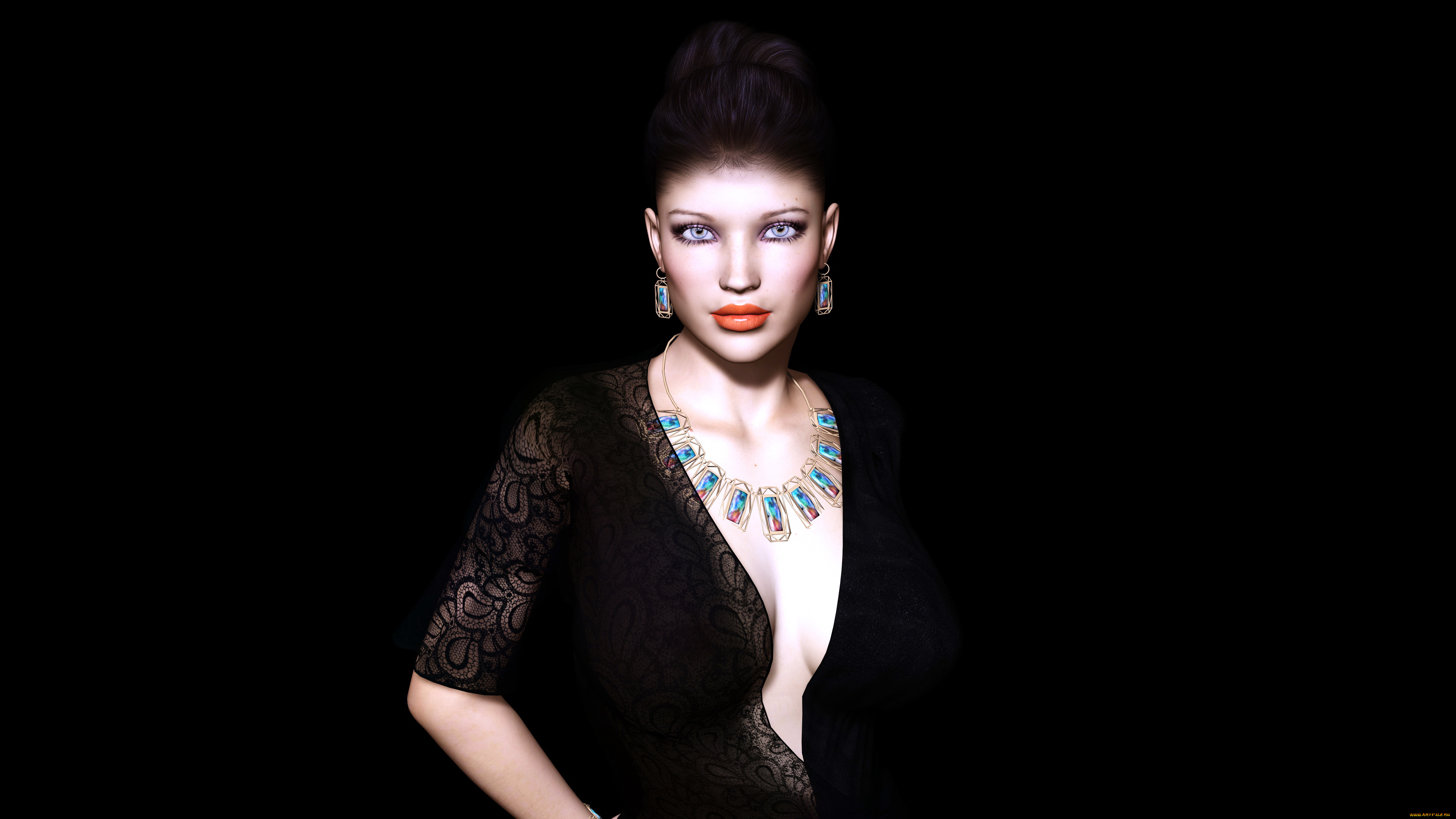 3д, графика, people, люди, девушка