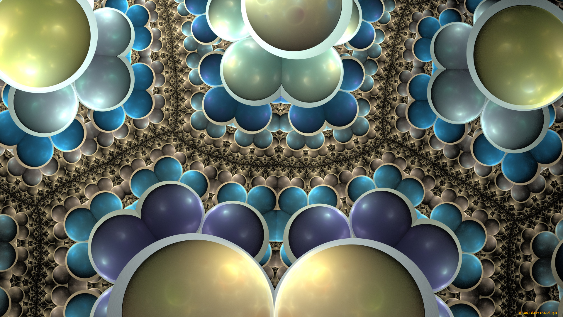 3д, графика, фракталы, , fractal, узор, фон, цвета