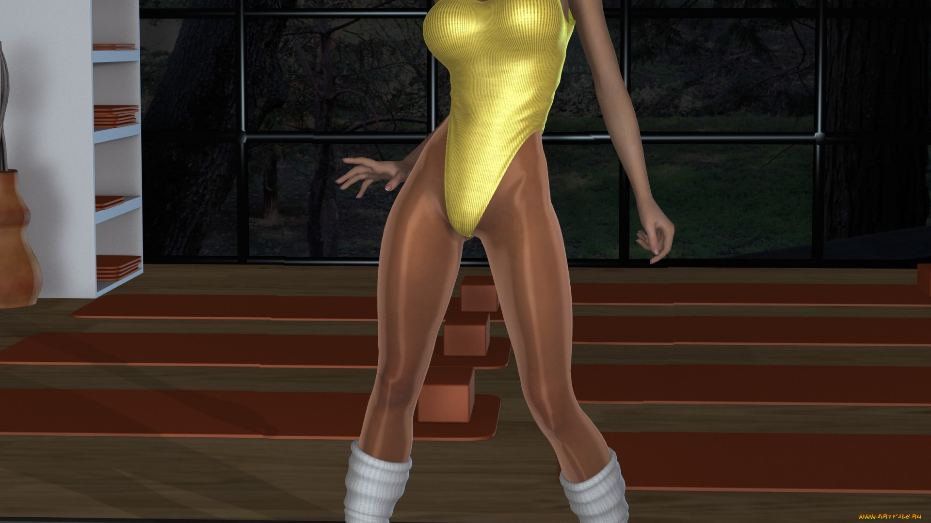 3д, графика, люди, , people, купальник, девушка, взгляд