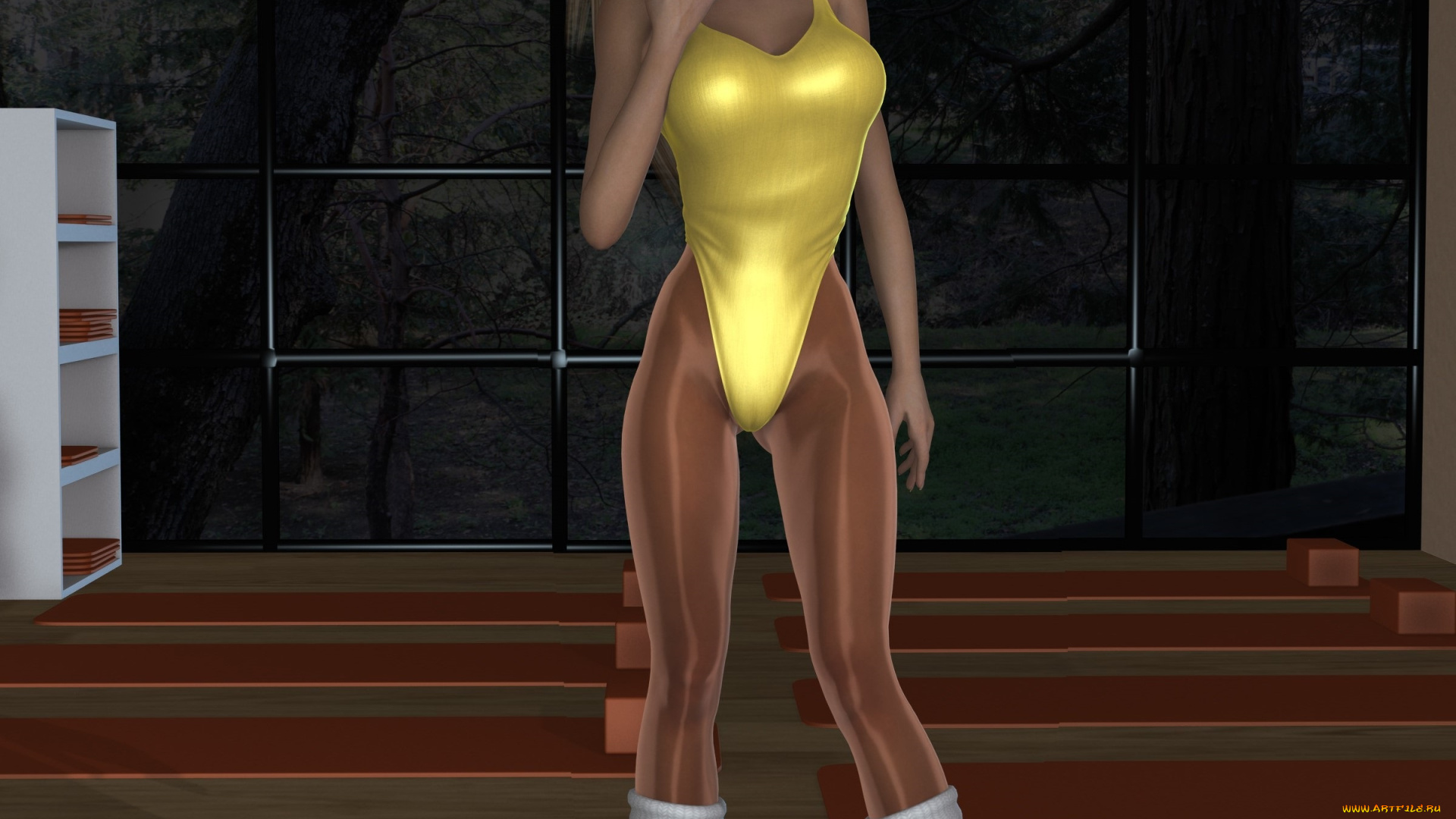 3д, графика, люди, , people, купальник, взгляд, девушка