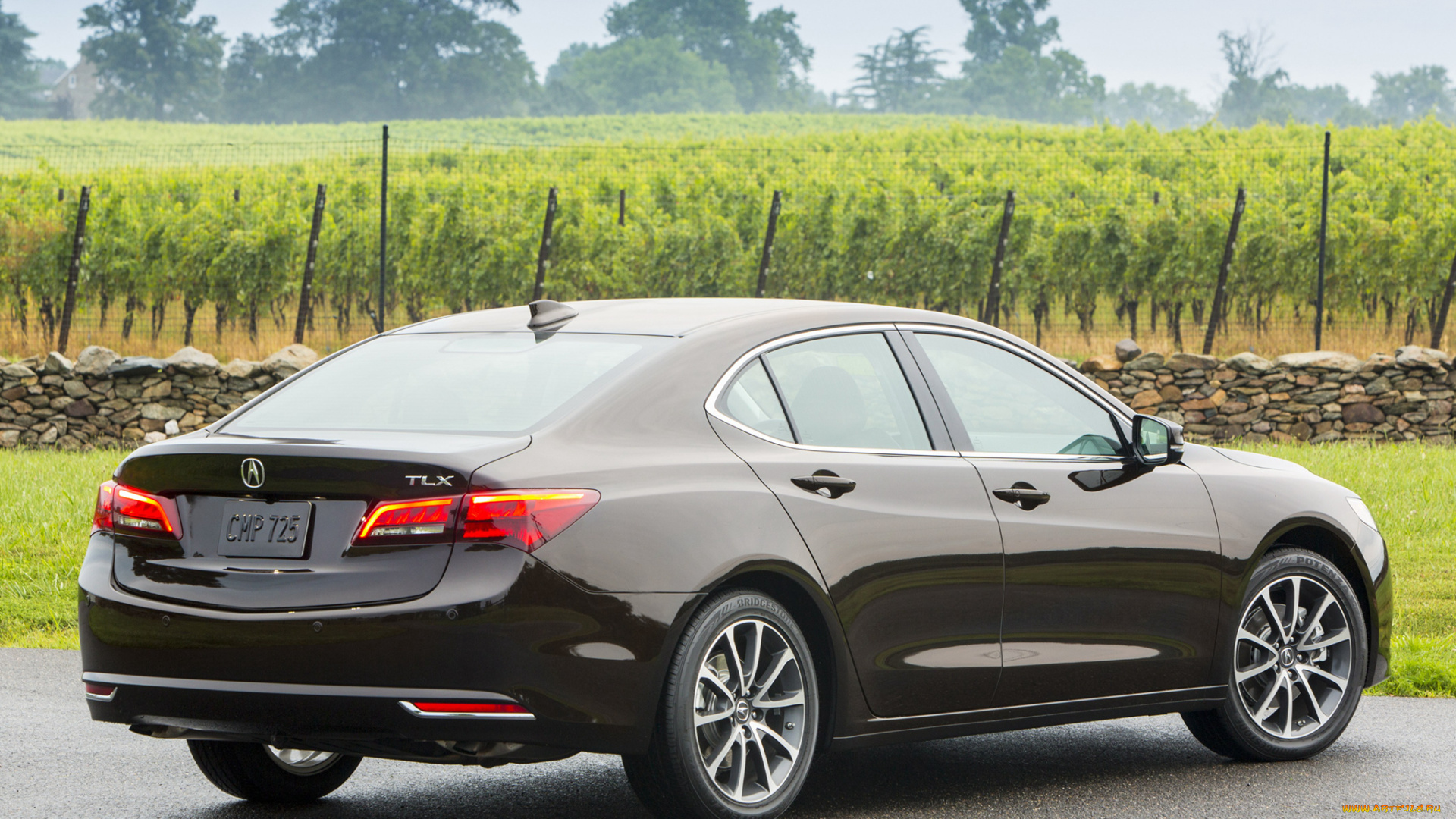 автомобили, acura, 2015г, tlx, 3-5l, v6, темный
