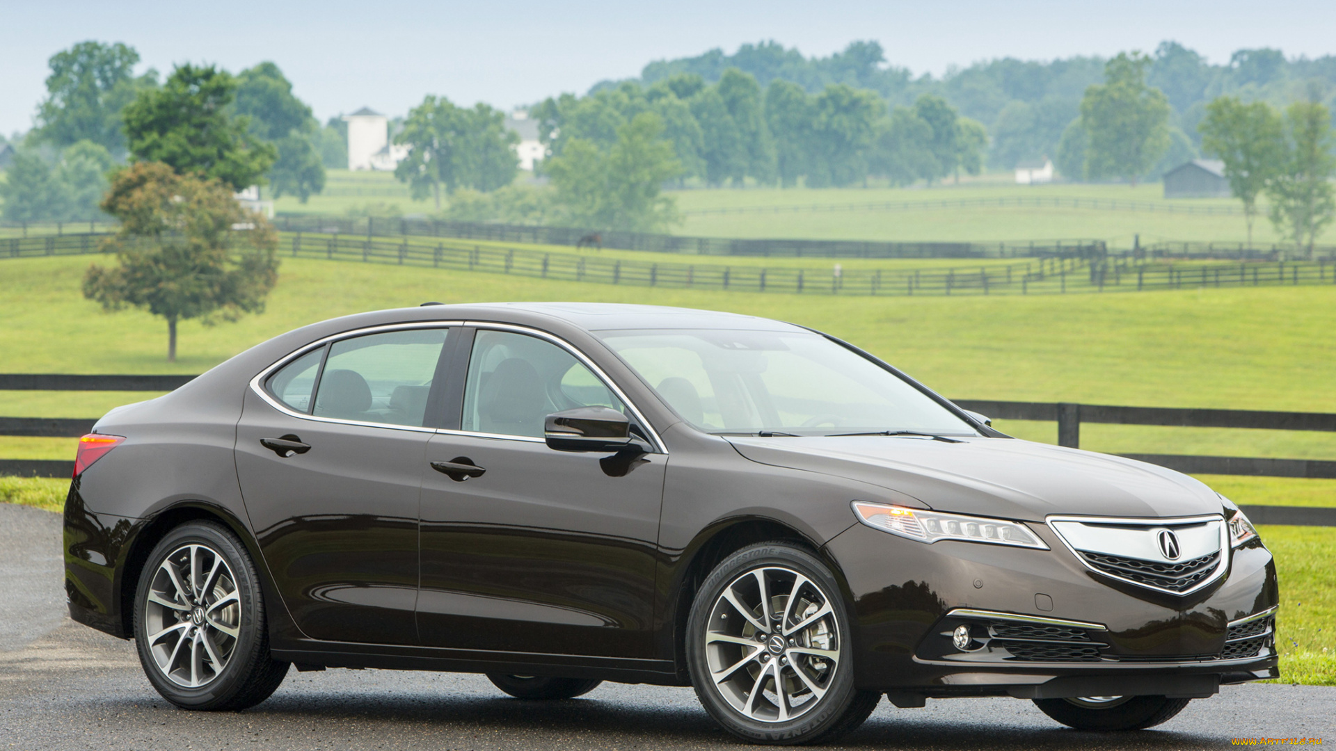 автомобили, acura, 2015г, tlx, 3-5l, v6, темный