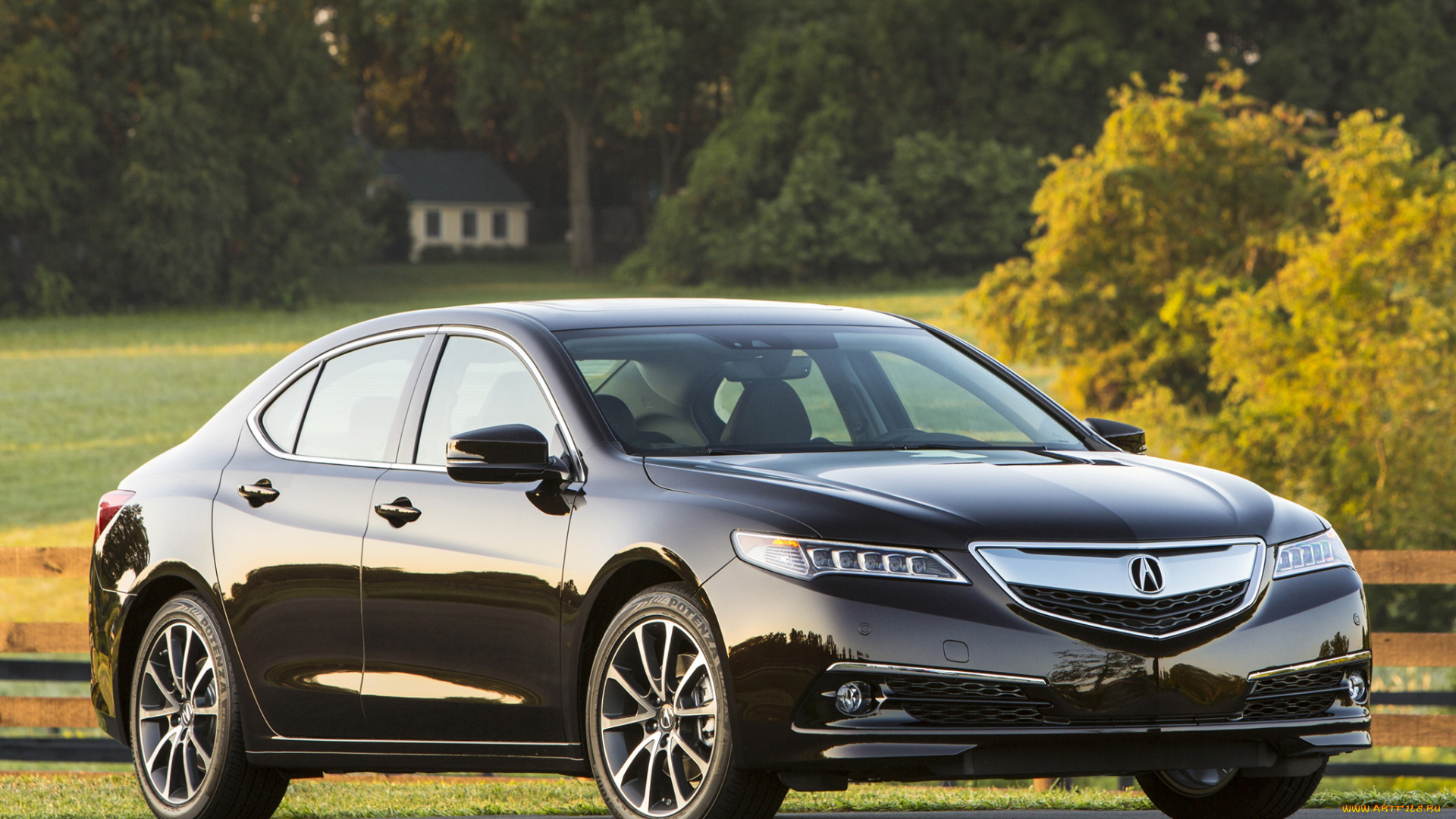 автомобили, acura, 2015г, tlx, 3-5l, v6, темный