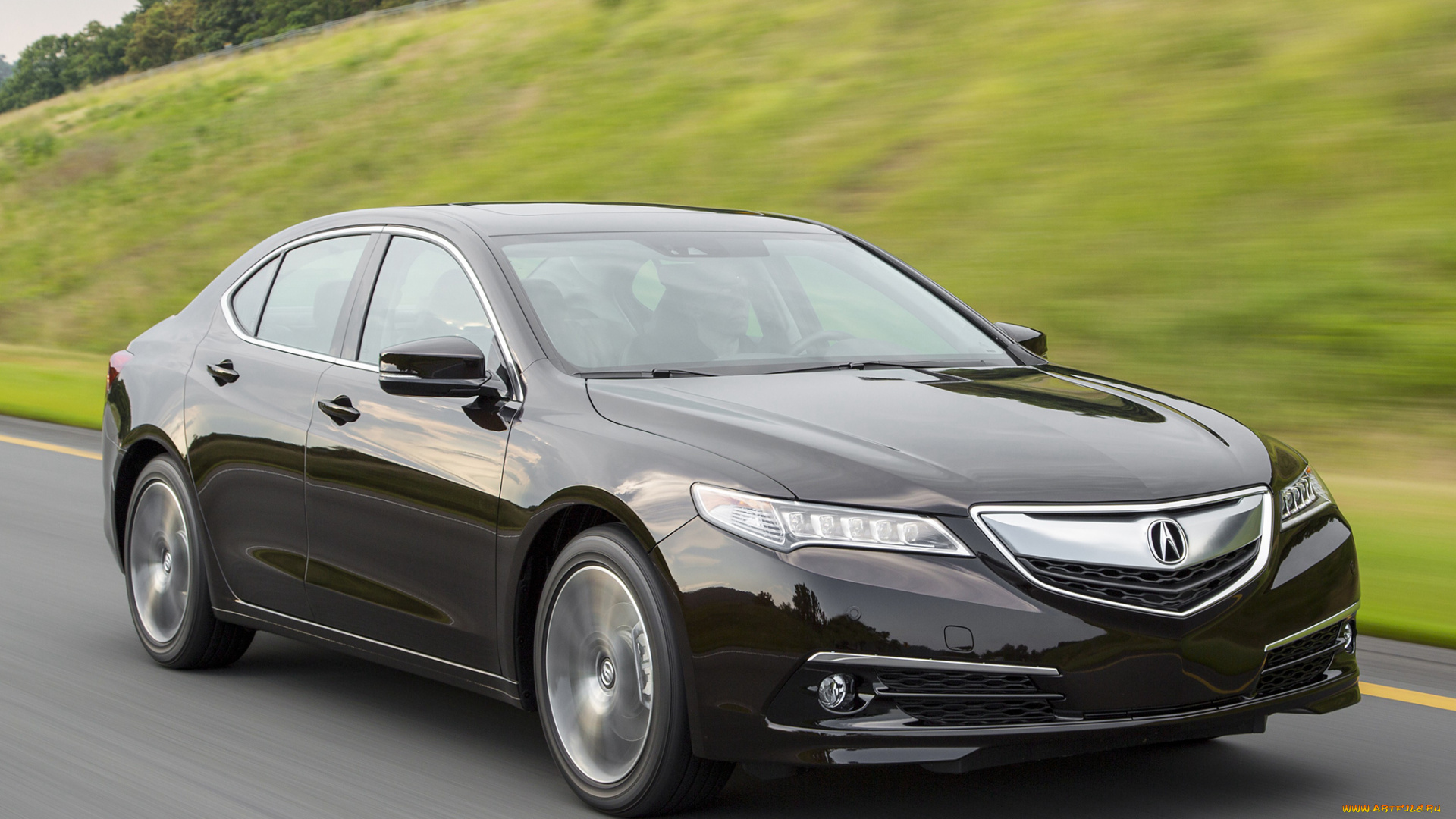 автомобили, acura, 2015г, tlx, 3-5l, v6, темный