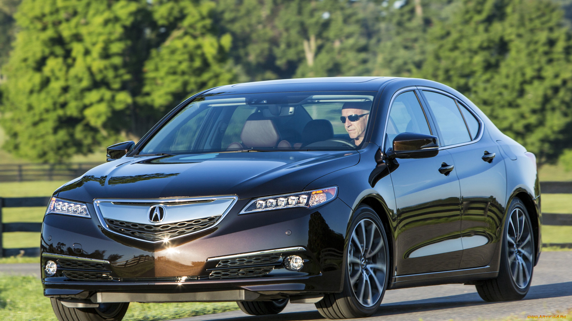 автомобили, acura, 2015г, tlx, 3-5l, v6, темный