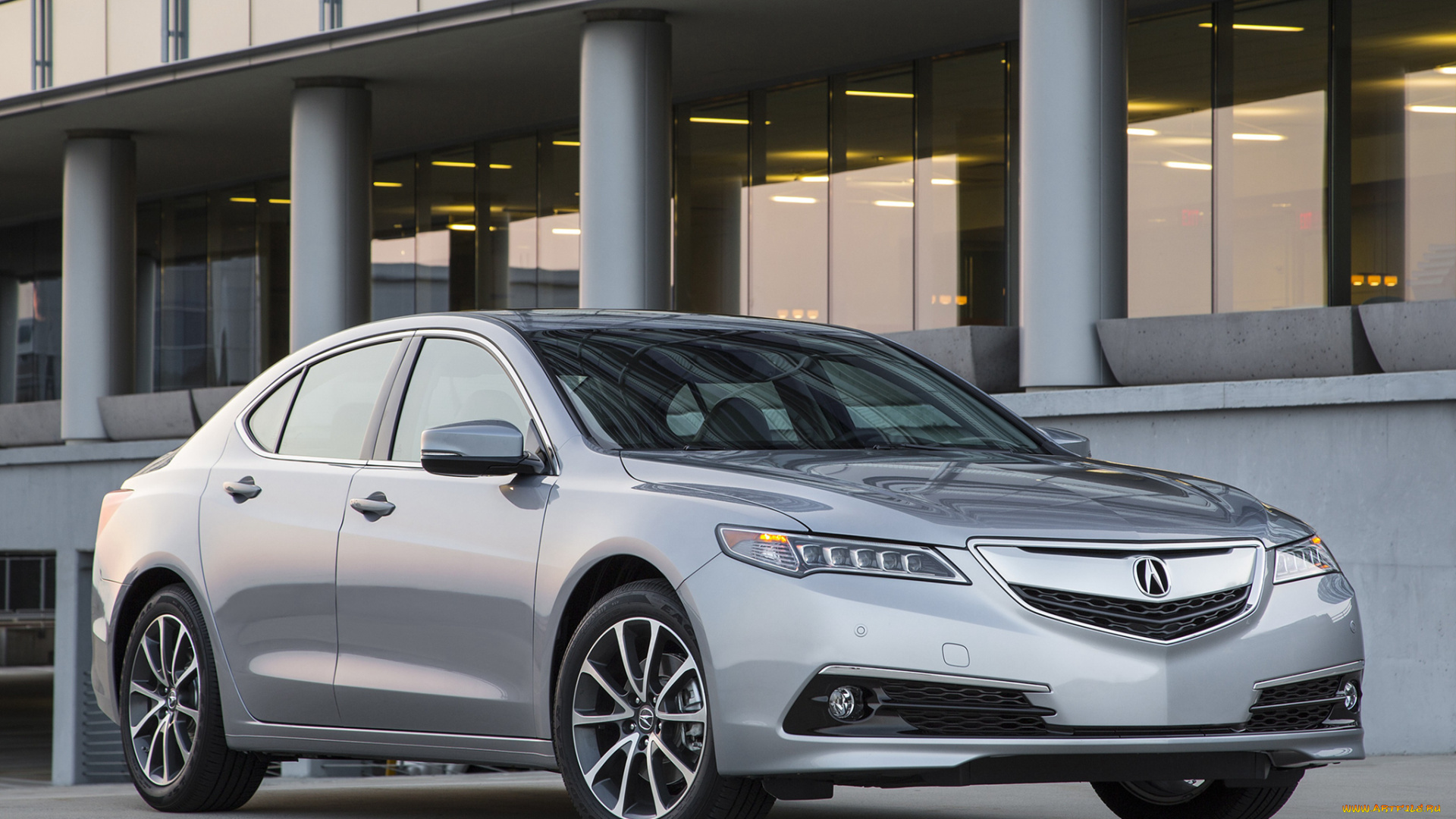 автомобили, acura, v6, 3-5l, tlx, sh-awd, серый, 2015г