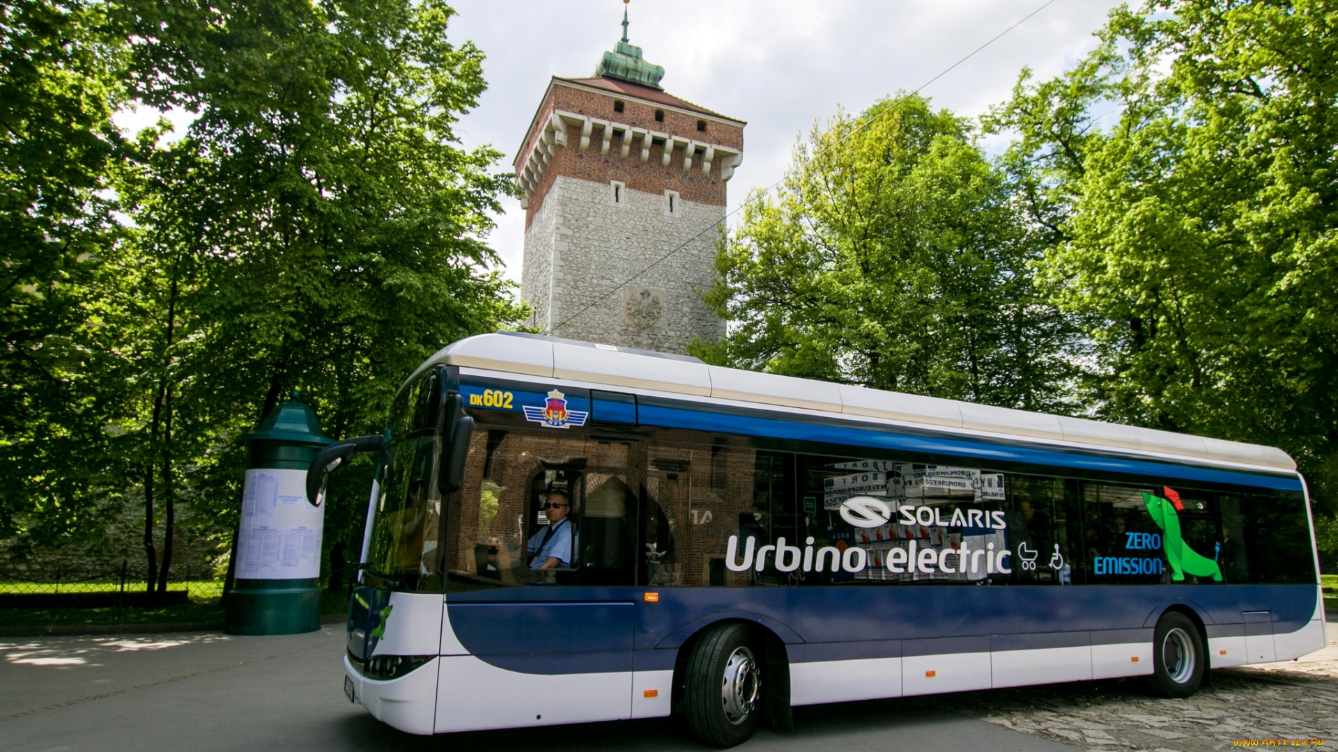 автомобили, автобусы, 2013г, electric, 12, urbino, solaris