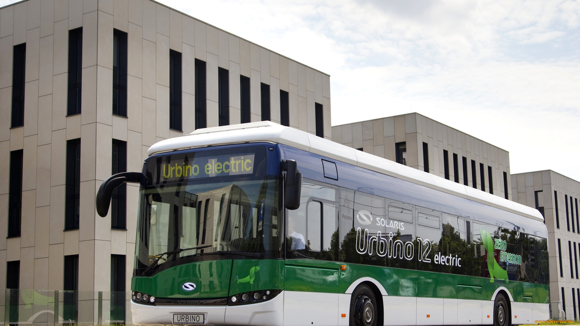 автомобили, автобусы, solaris, 12, urbino, 2013г, electric