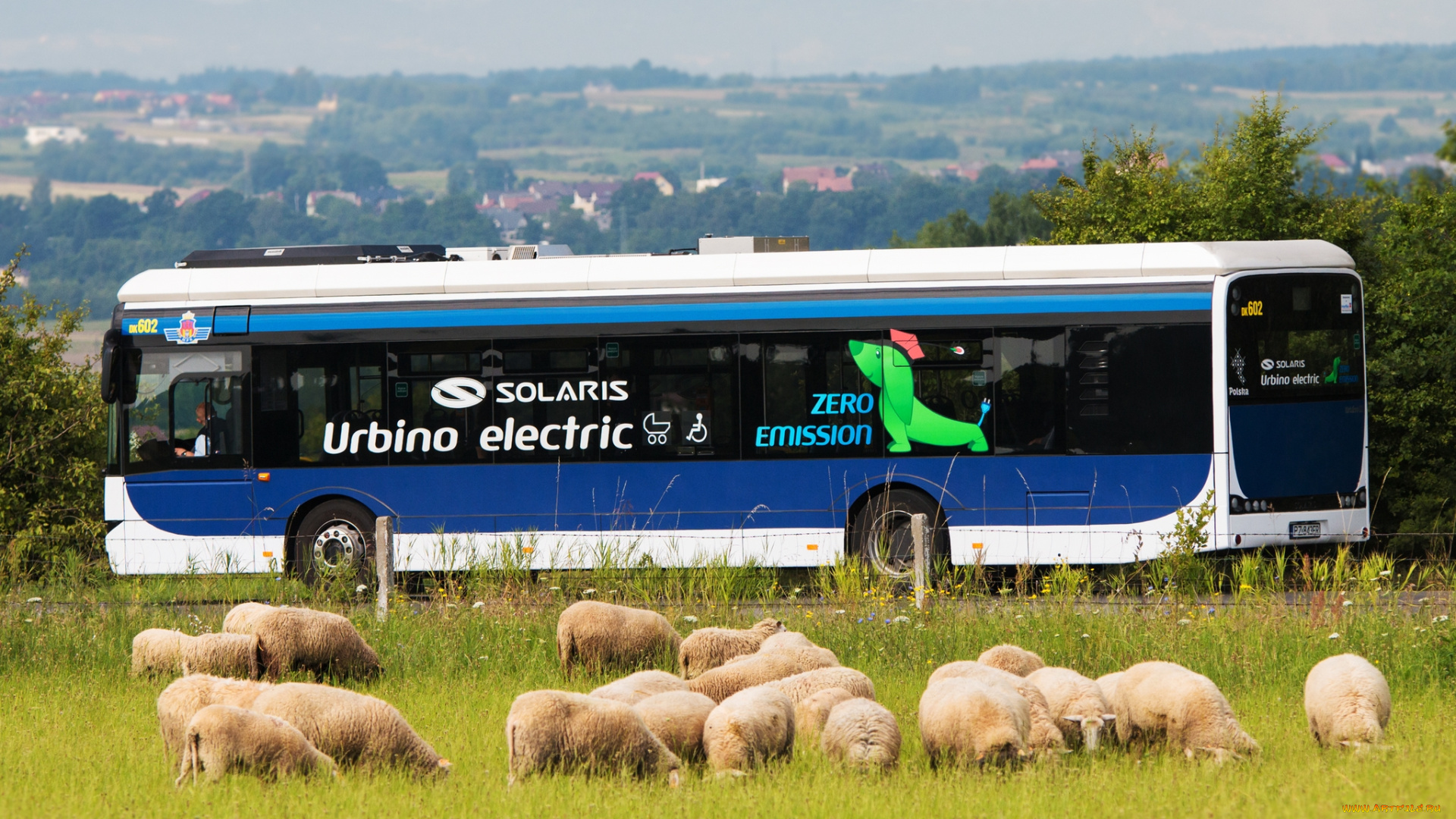 автомобили, автобусы, solaris, urbino, 12, electric, 2013г