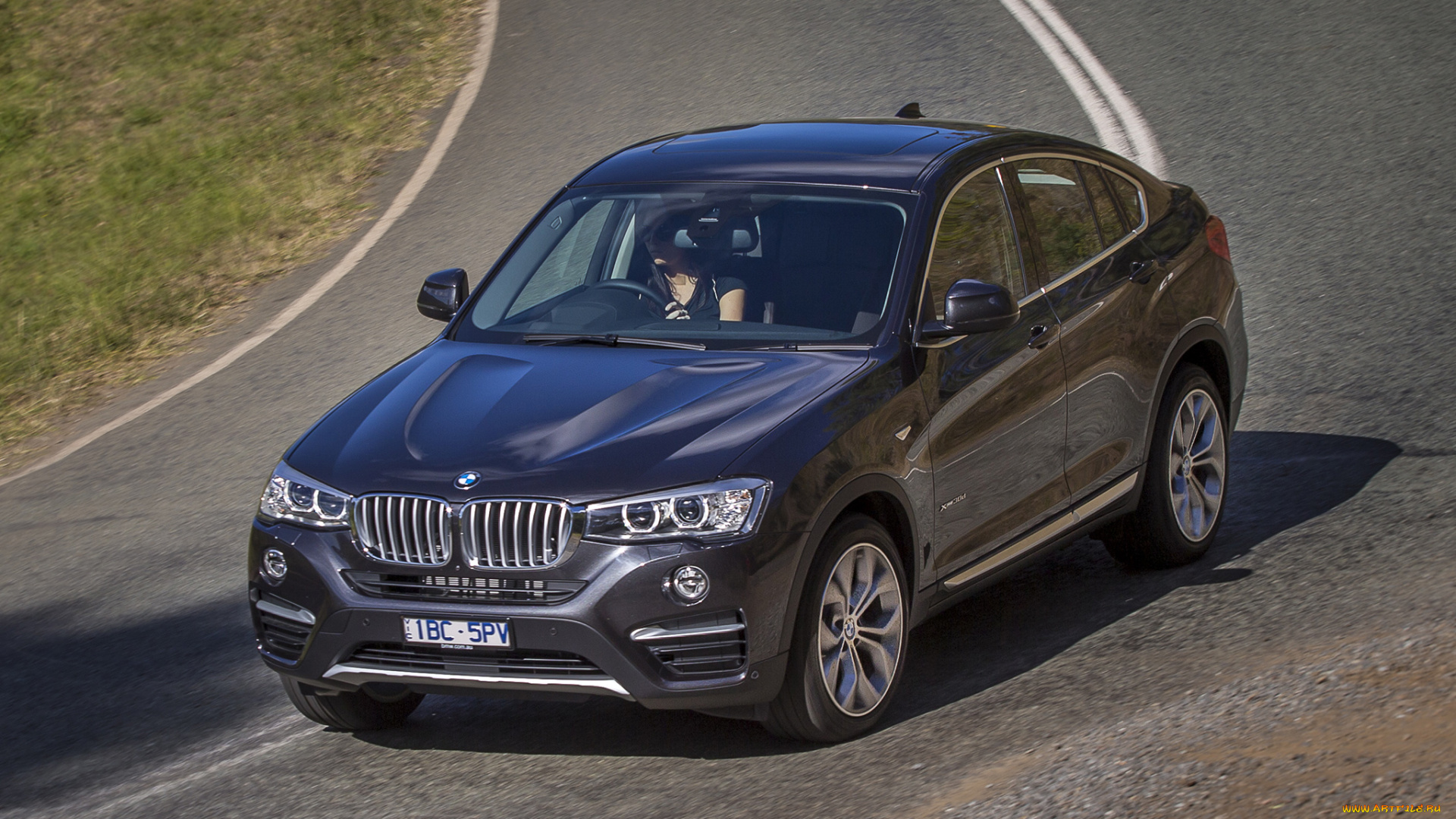 автомобили, bmw, x4, au-spec, xdrive30d, синий