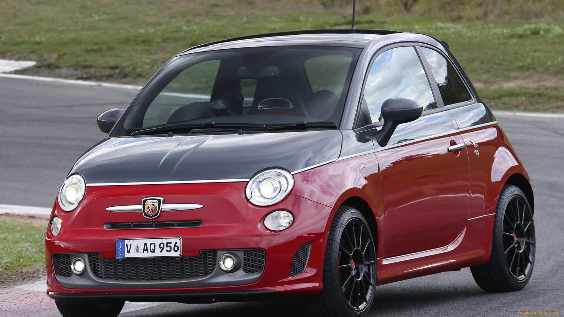 автомобили, fiat, 595, красный, au-spec, 2014г, abarth, turismo