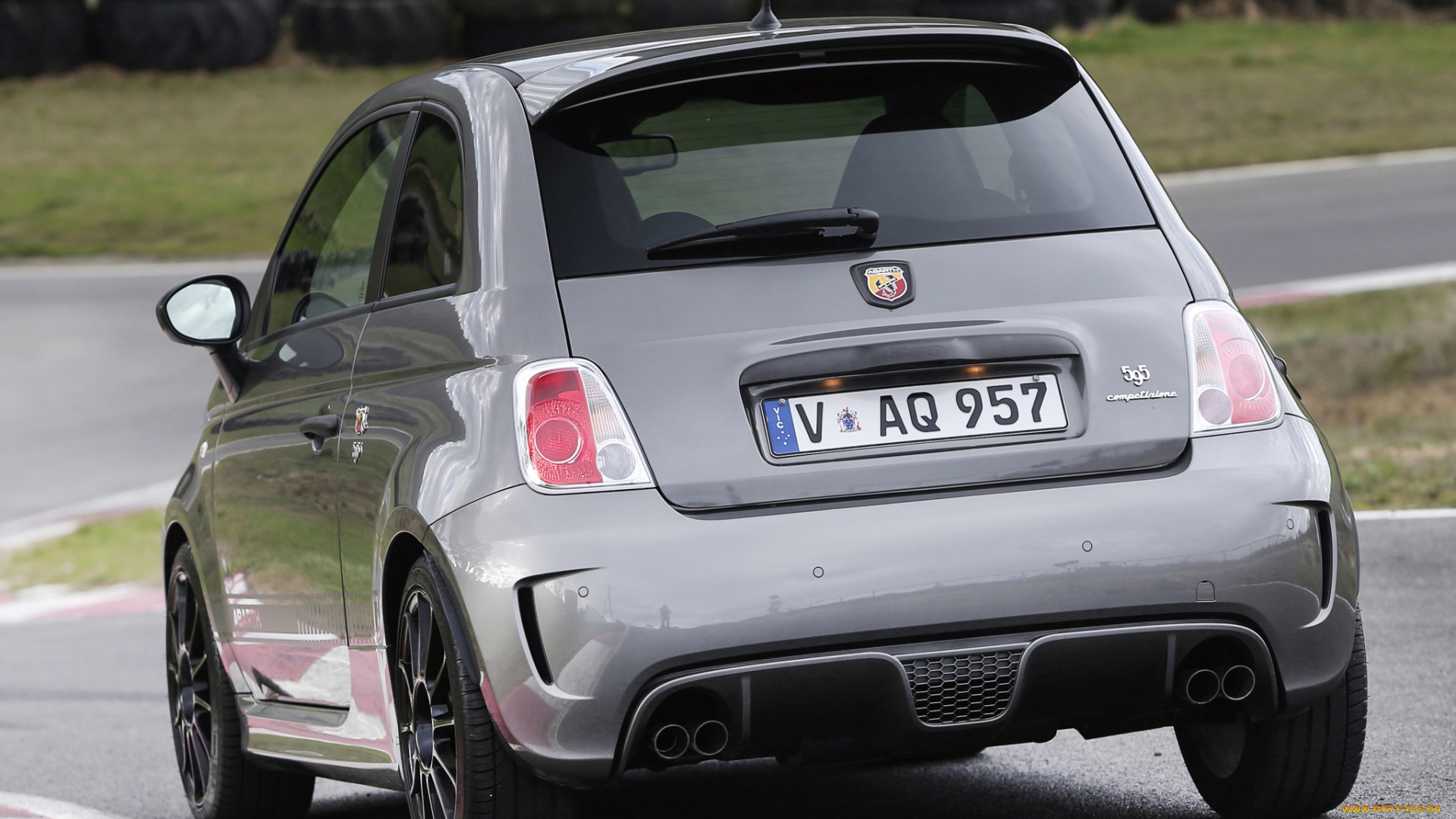 автомобили, fiat, серый, 2014г, au-spec, competizione, abarth, 595
