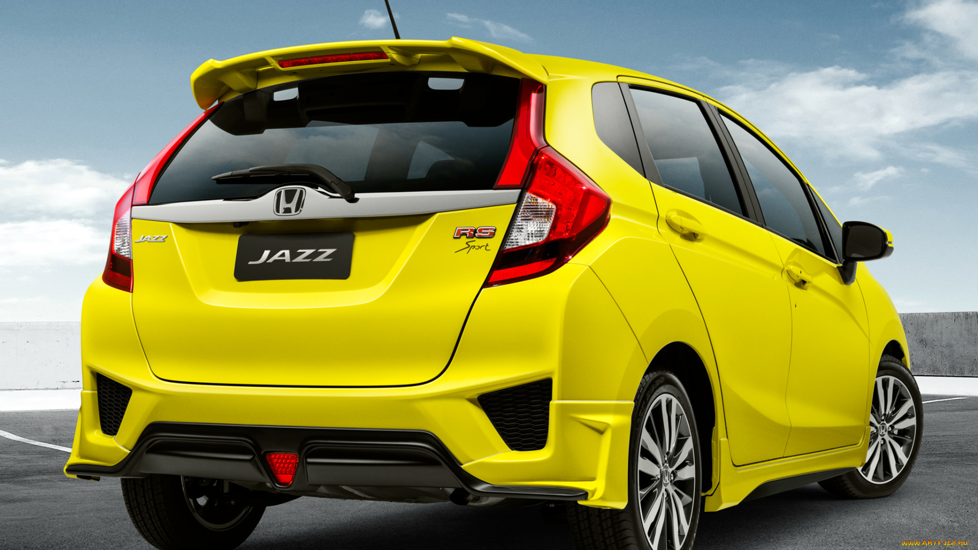 автомобили, honda, jazz, au-spec, 2014г, желтый