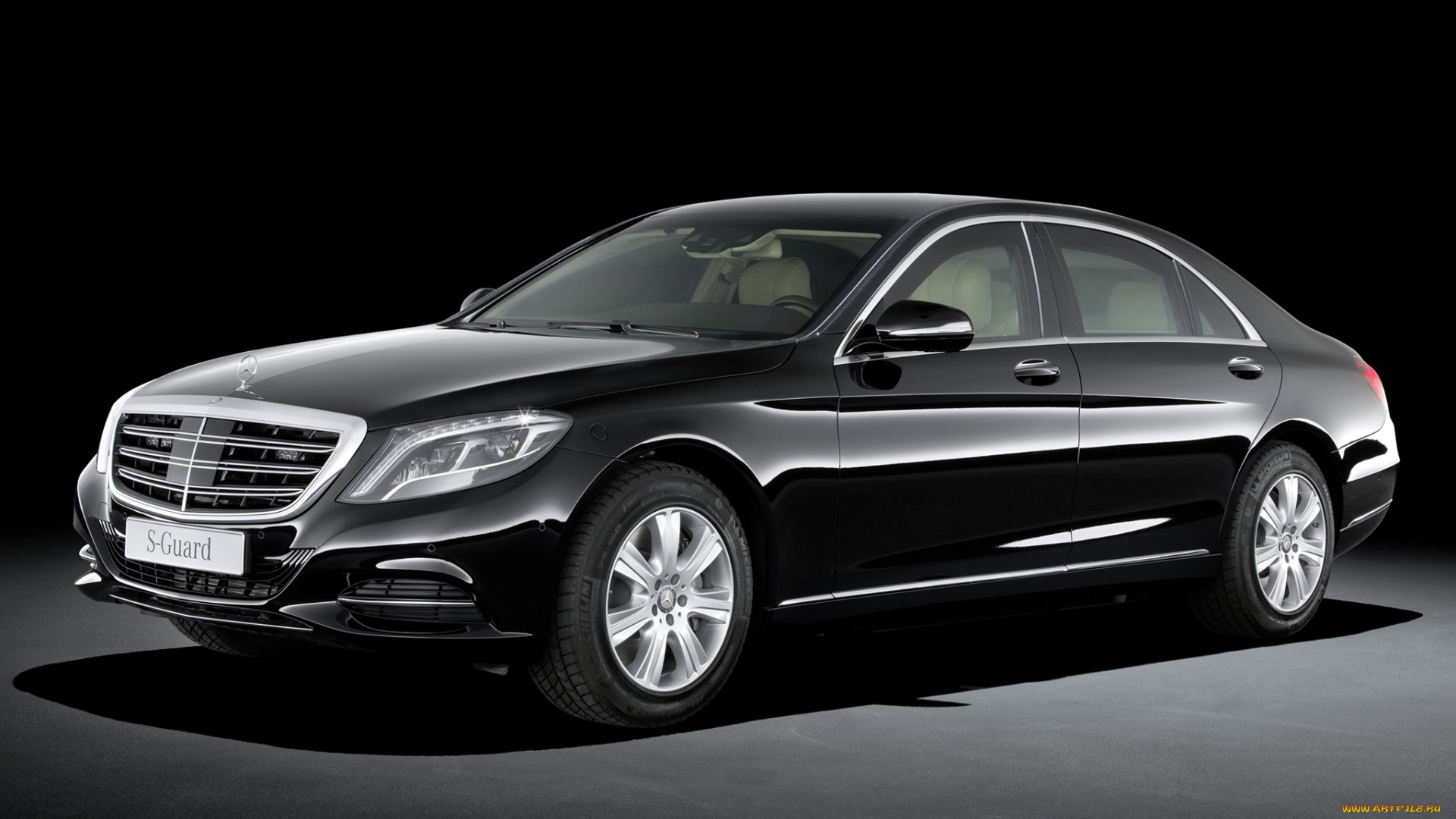 автомобили, mercedes-benz, темный, 2014г, s, 600, guard, w222