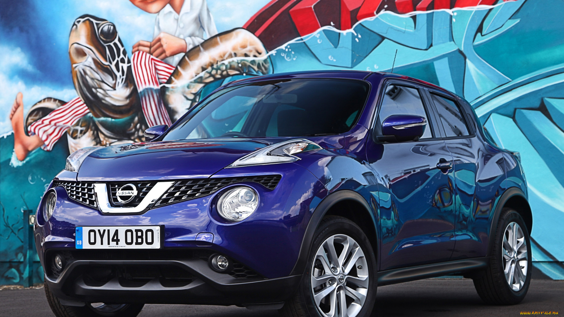 автомобили, nissan, datsun, juke, uk-spec, yf15, 2014г, синий