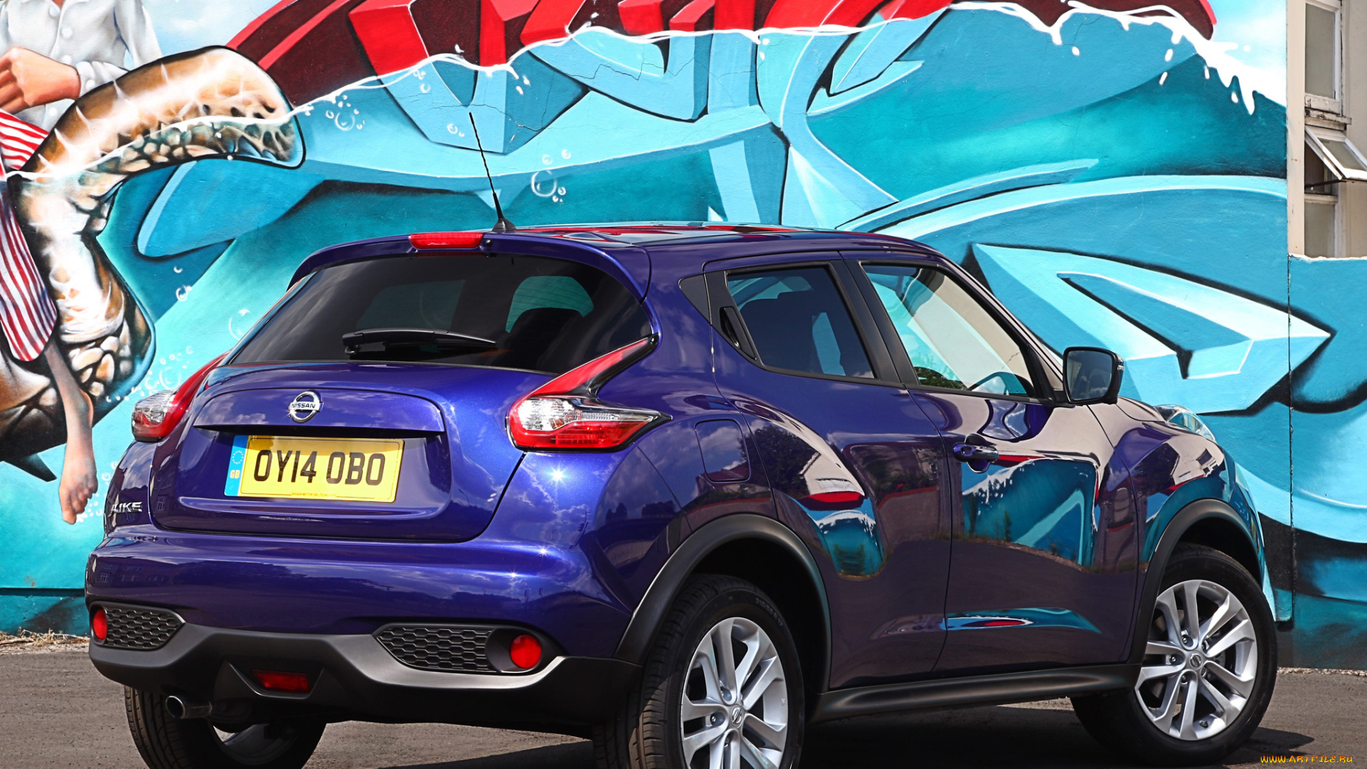 автомобили, nissan, datsun, juke, uk-spec, yf15, 2014г, синий